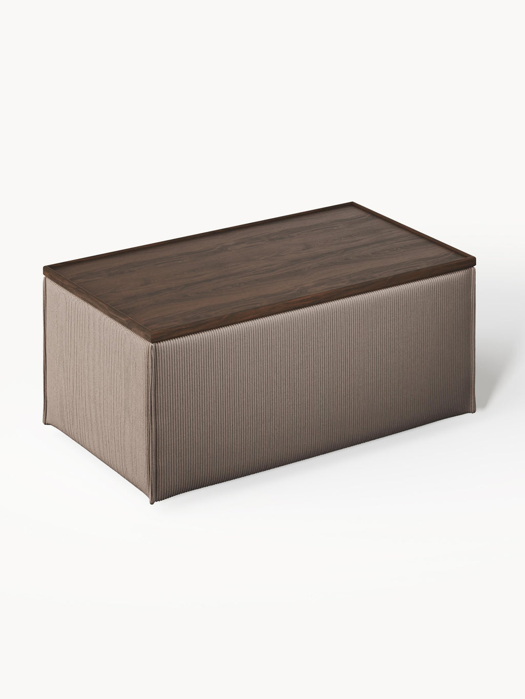 Lennon Corduroy Ottoman with Storage