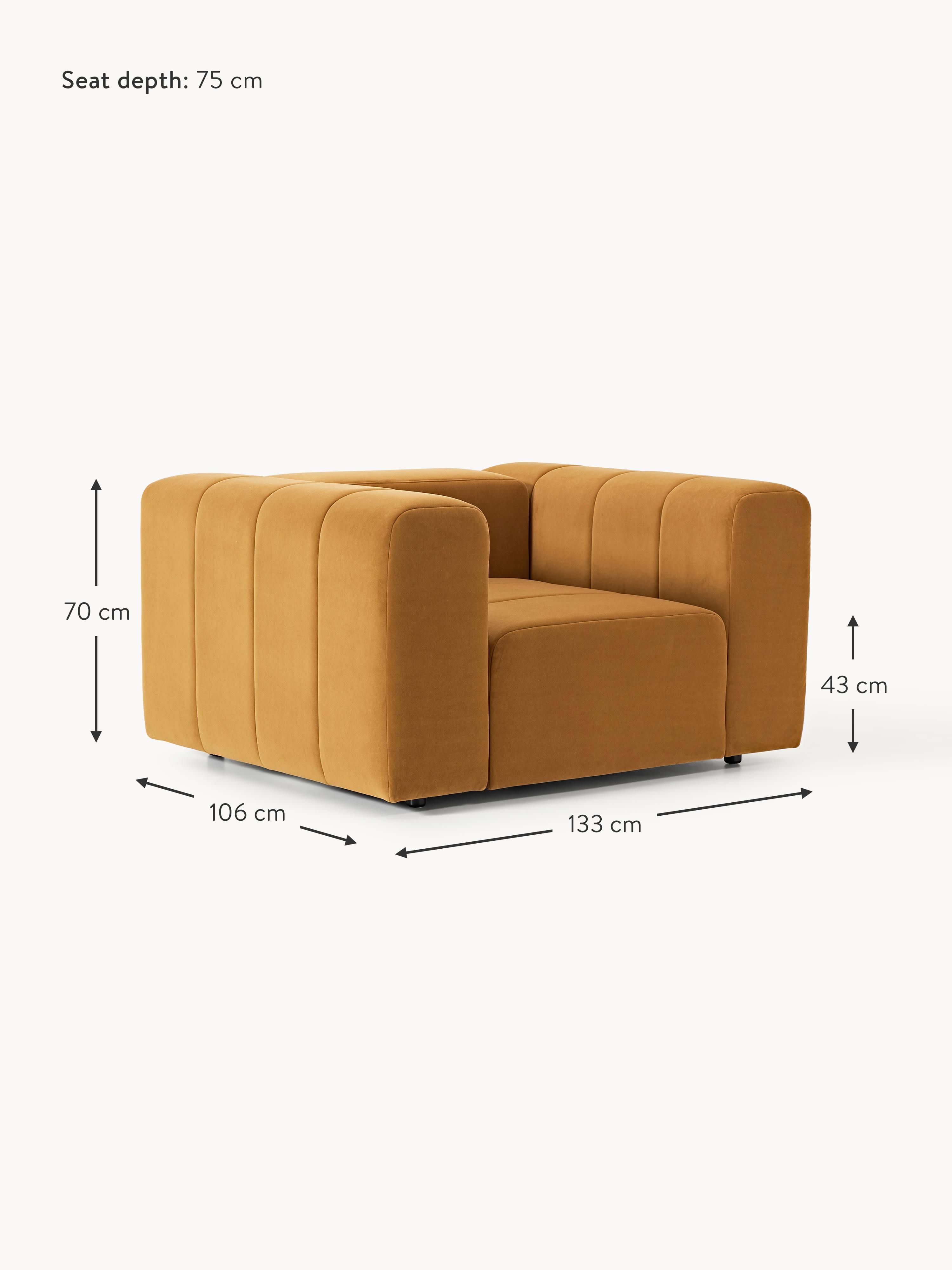 Lena Velvet Lounge Chair