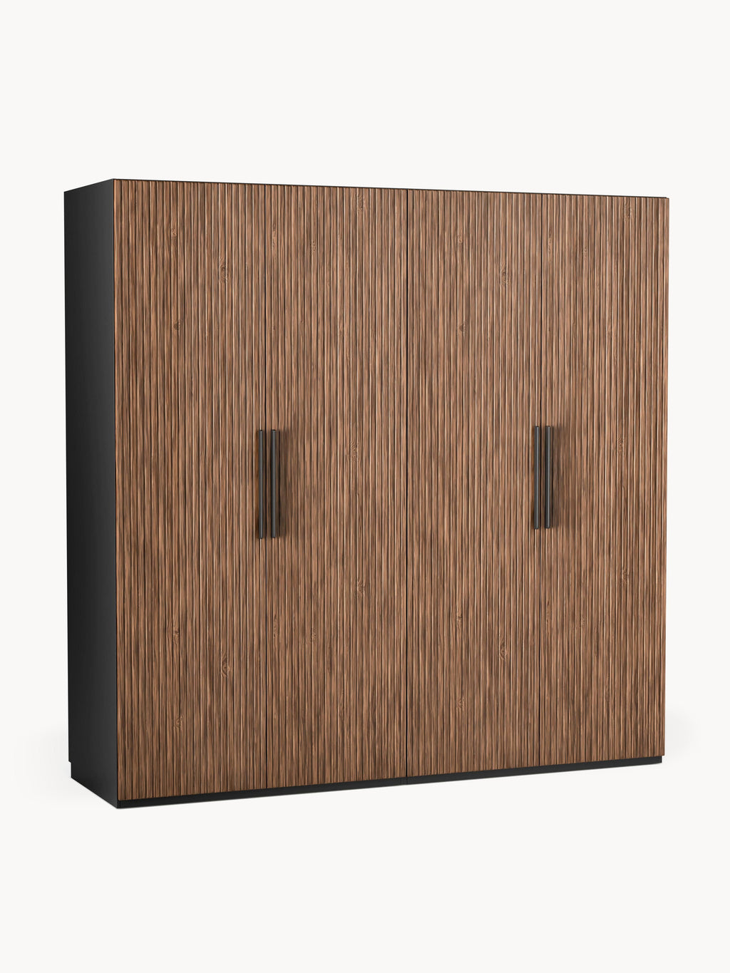 Simone Modular Revolving Door Wardrobe, 200 cm Wide, in various sizes