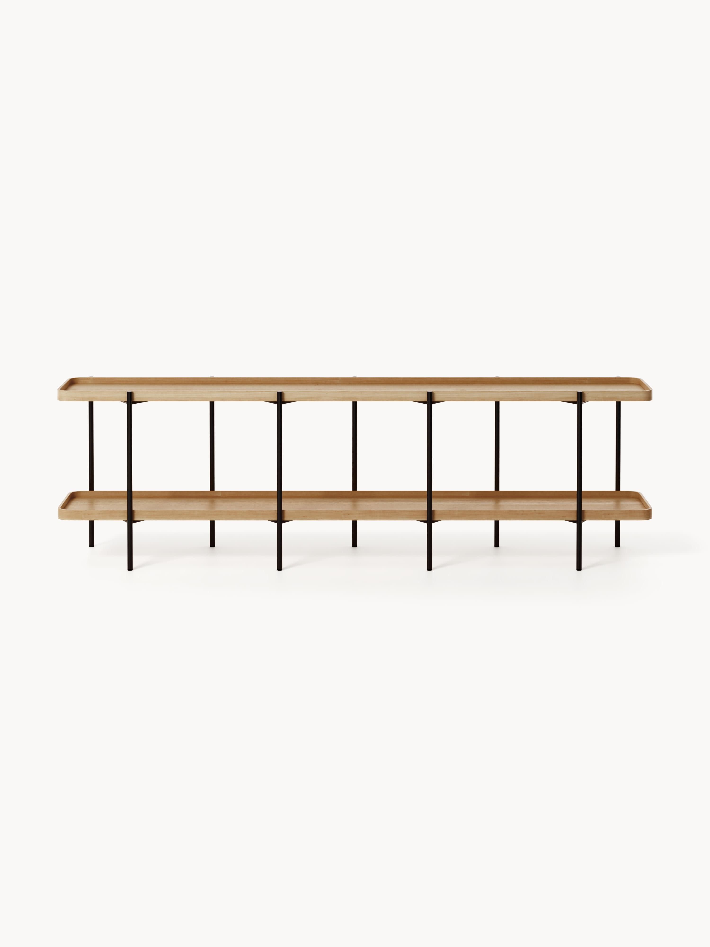 Renee Low Wooden Shelving Unit