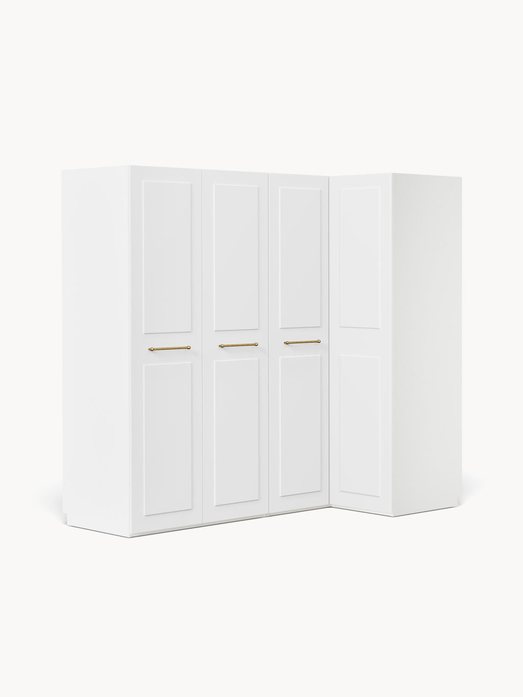 Charlotte Modular Corner Wardrobe, 215 cm Wide, in various sizes