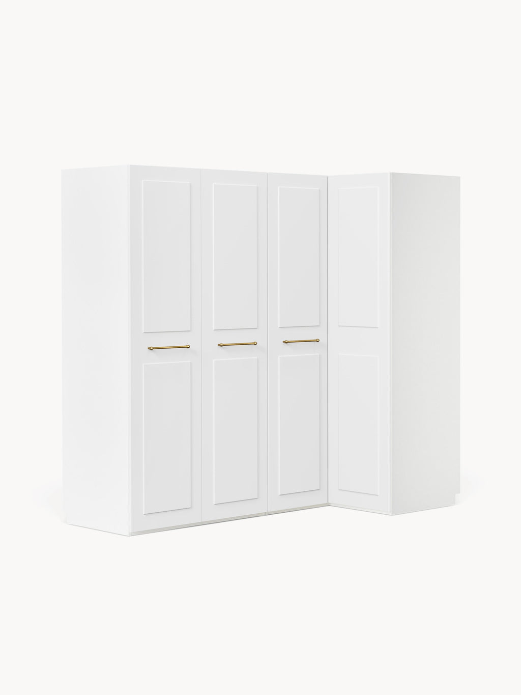 Charlotte Modular Corner Wardrobe, 215 cm Wide, in various sizes