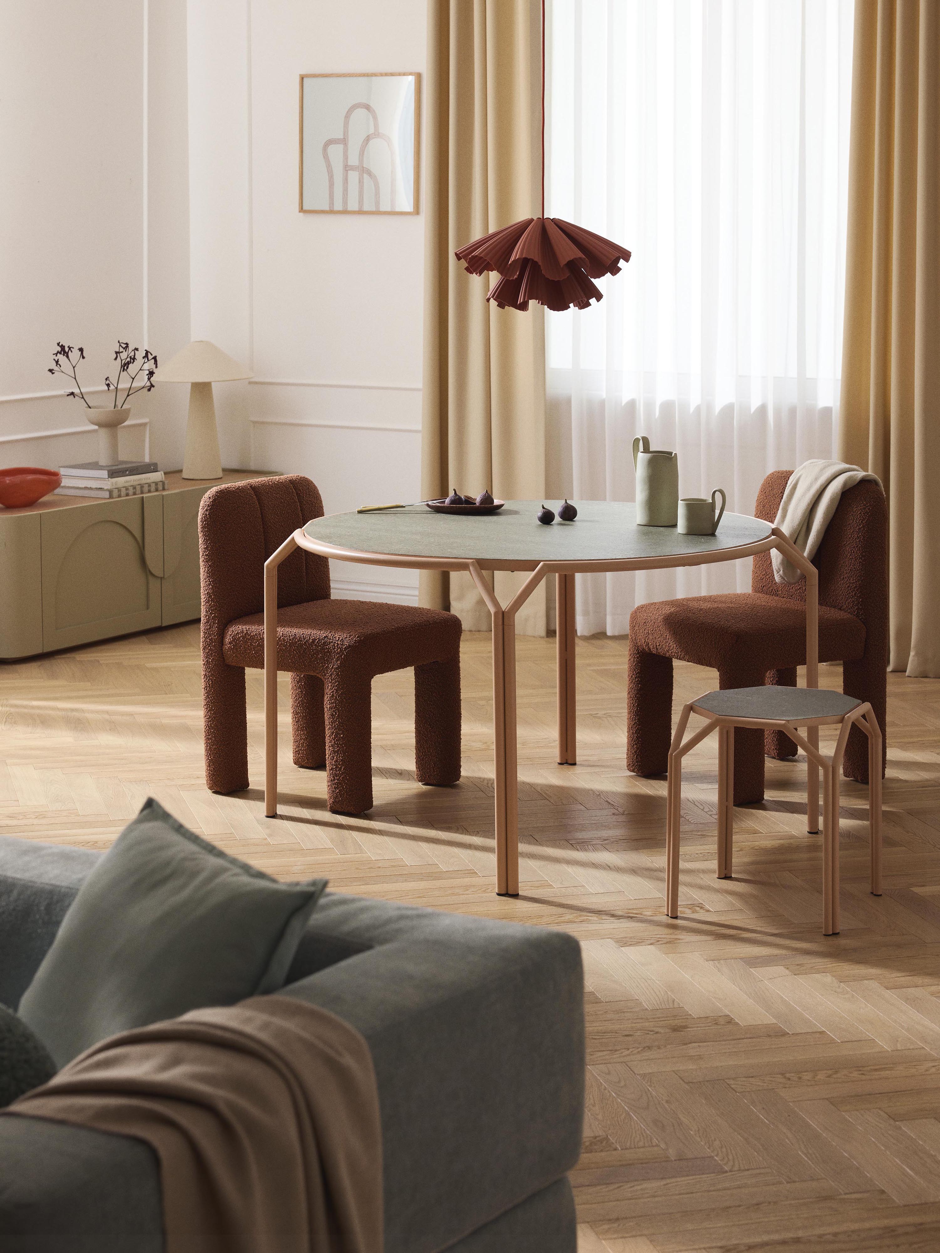 Westwing x Rezign®, Round Dining Table Danilo, Ø 120 cm