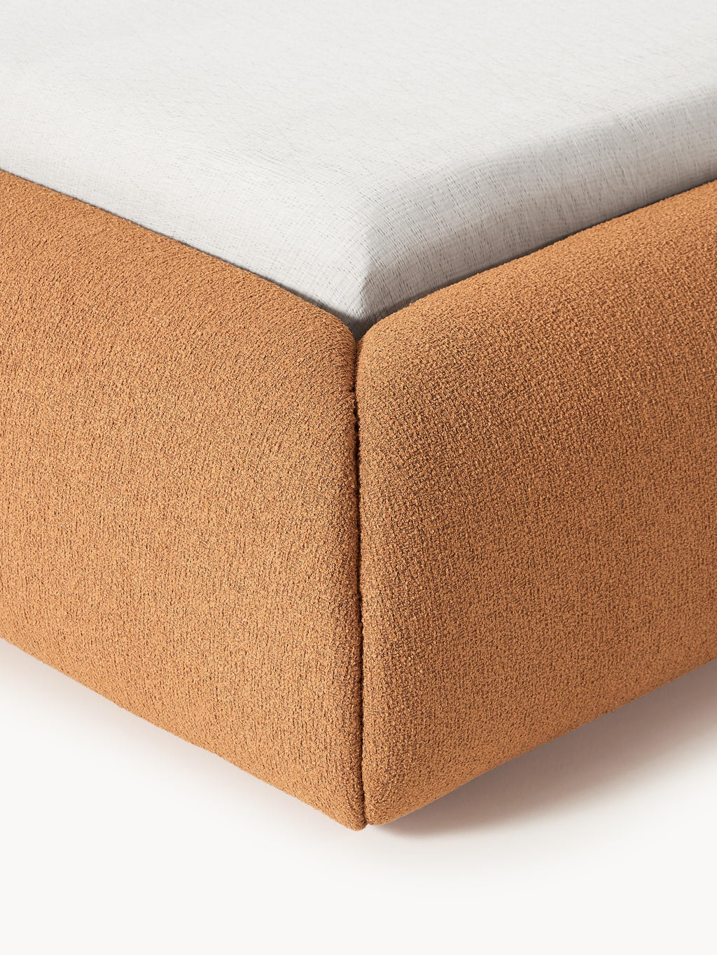 Sofia Upholstered Bouclé Bed