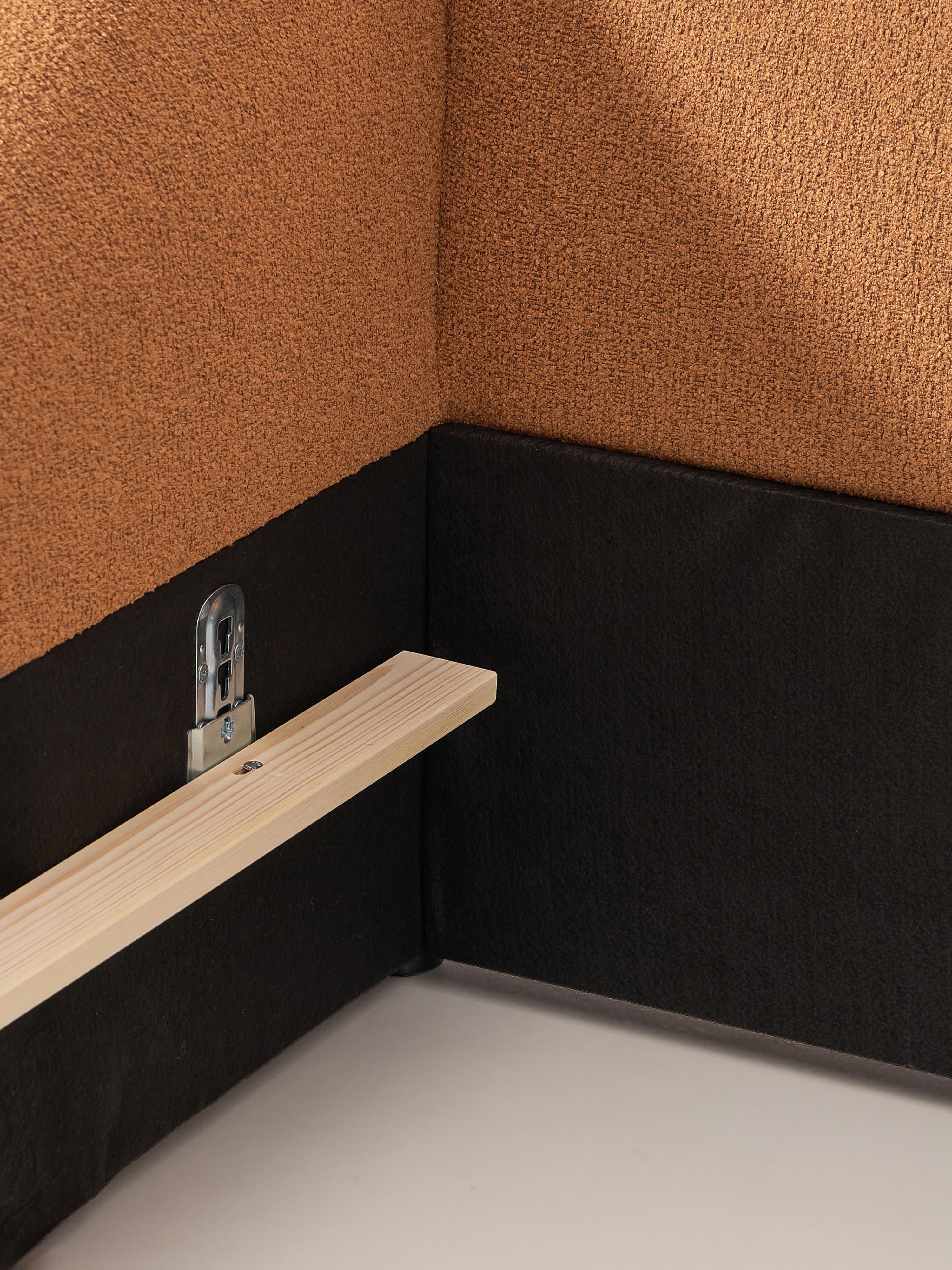Sofia Upholstered Bouclé Bed