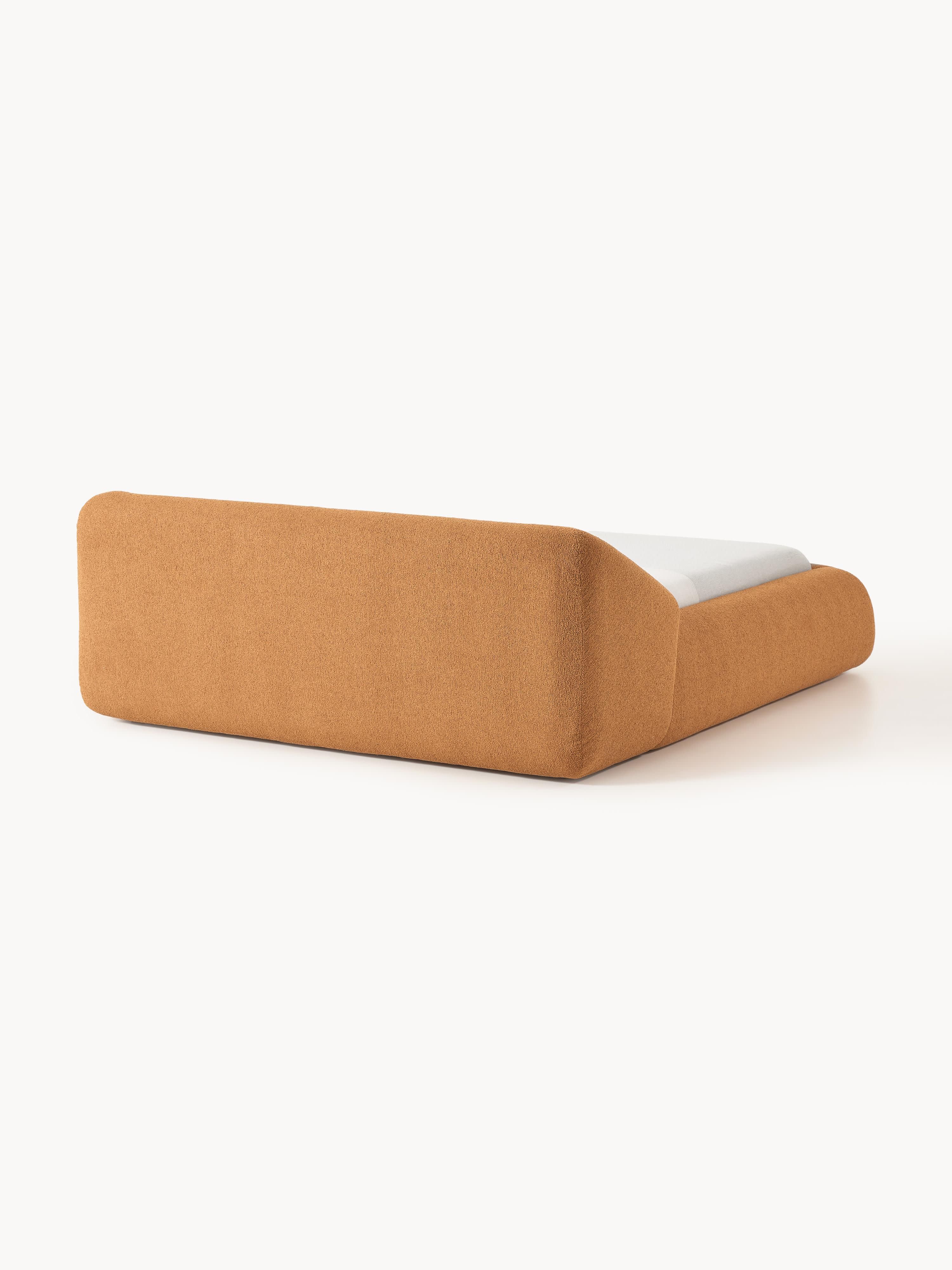 Sofia Upholstered Bouclé Bed