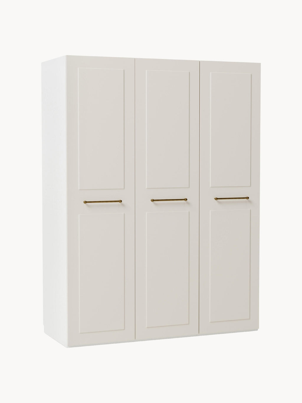 Gallery image 1 - Modular Hinged Door Wardrobe Charlotte, 150 cm Wide, in various sizes