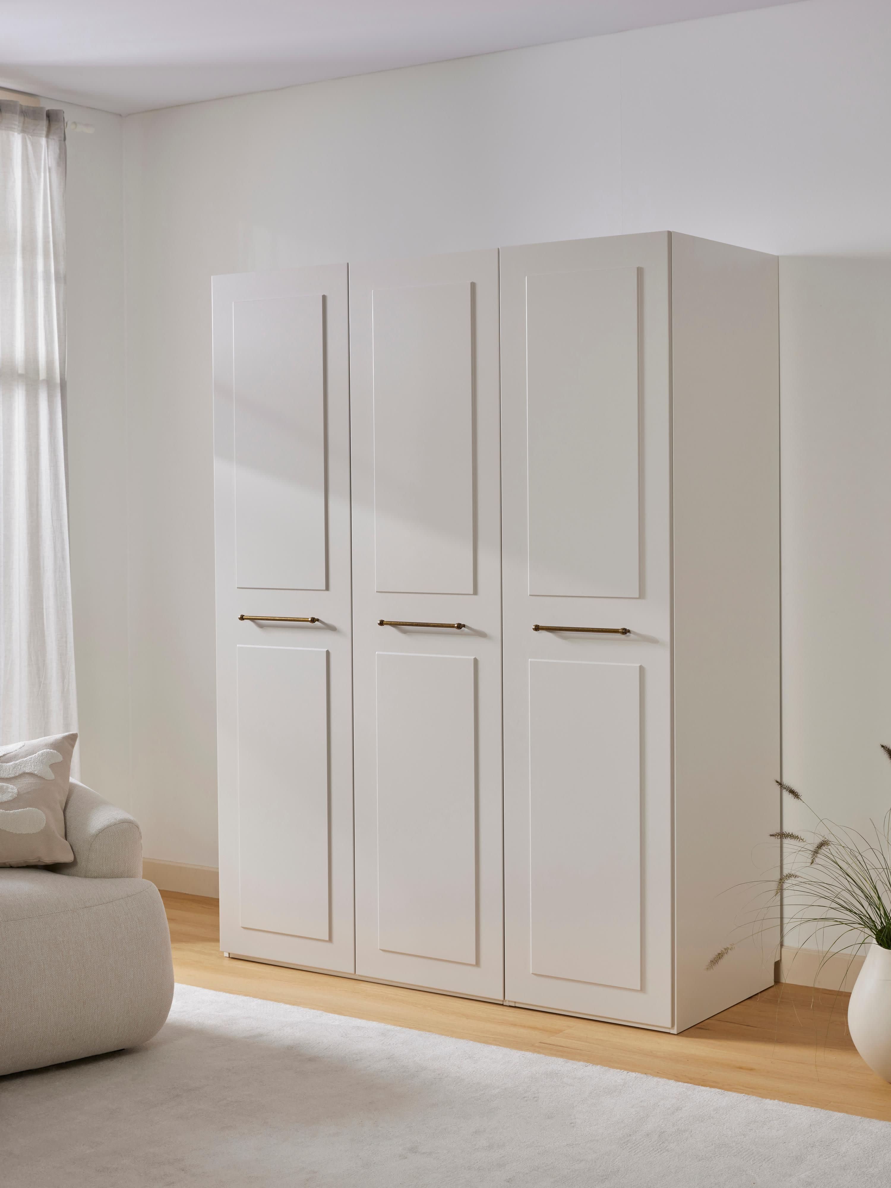 Charlotte Modular Hinged Door Wardrobe, 150 cm Wide, in various sizes