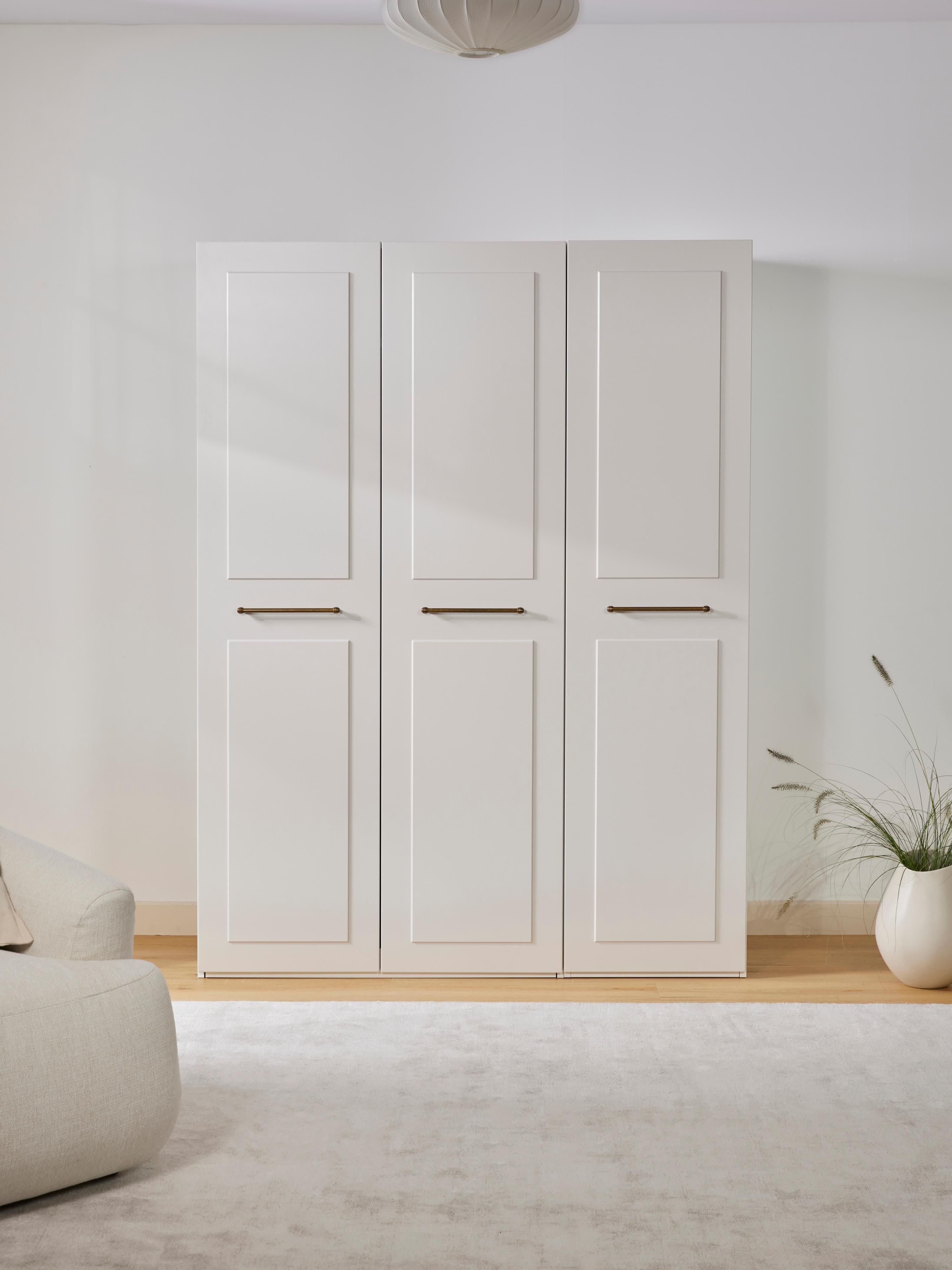 Charlotte Modular Hinged Door Wardrobe, 150 cm Wide, in various sizes