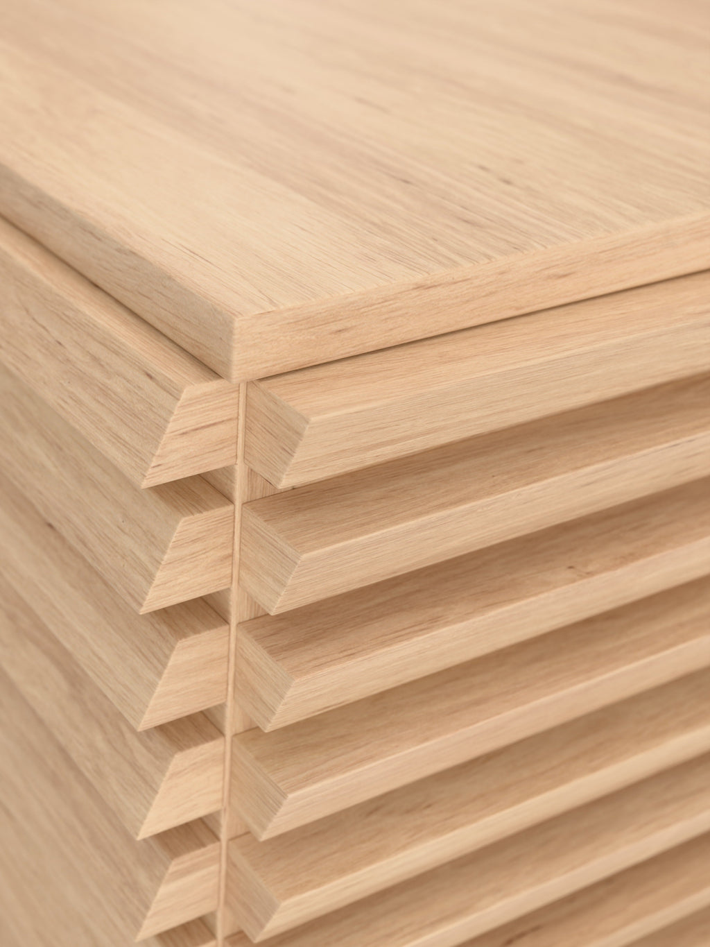 Pierce Oak Wood Highboard