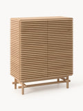Gallery image 1 - Oak Wood Highboard Pierce