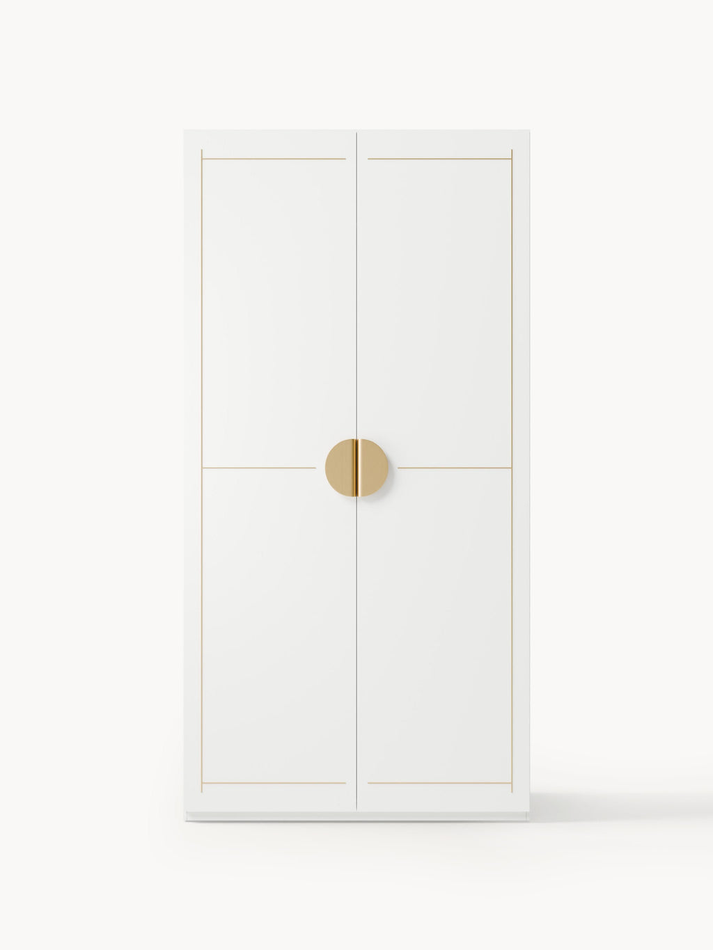Denise Modular Hinged Door Wardrobe, 100 cm Wide, in various sizes