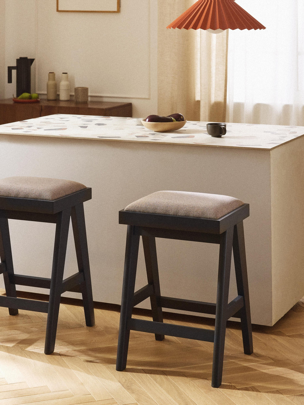 Sissi Upholstered Counter Stool