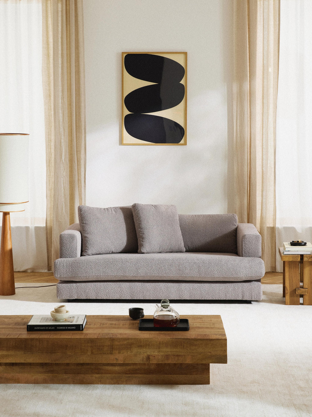 Tribeca Bouclé Sofa (2-seater)