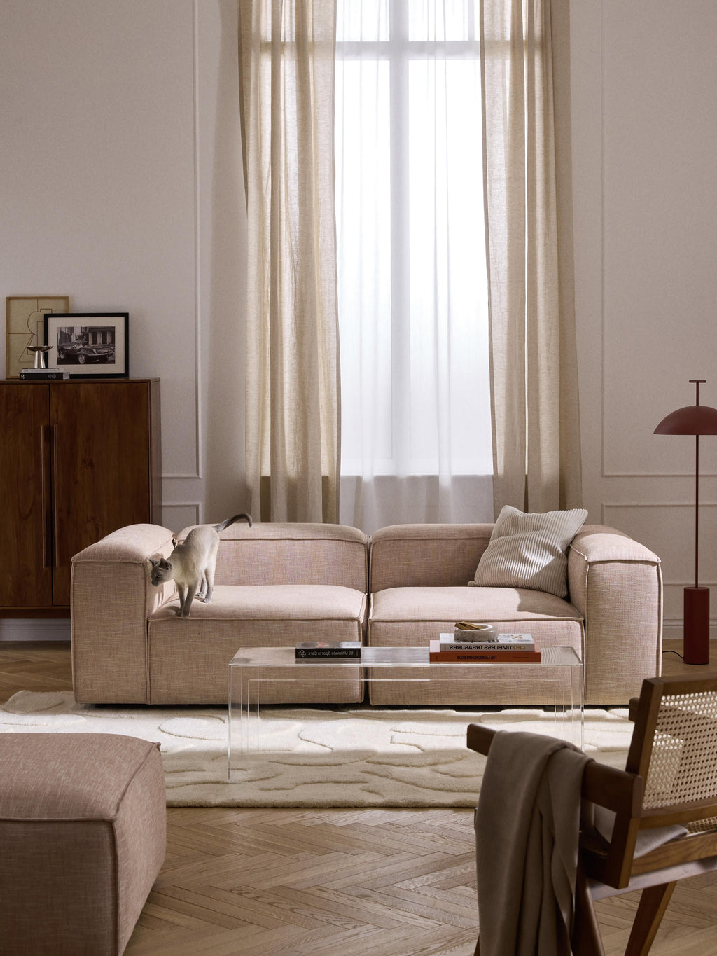 Lennon Linen Blend Corner Module