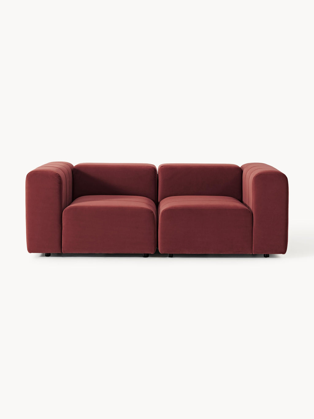 Gallery image 1 - Modular Velvet Sofa Lena (2-seater)