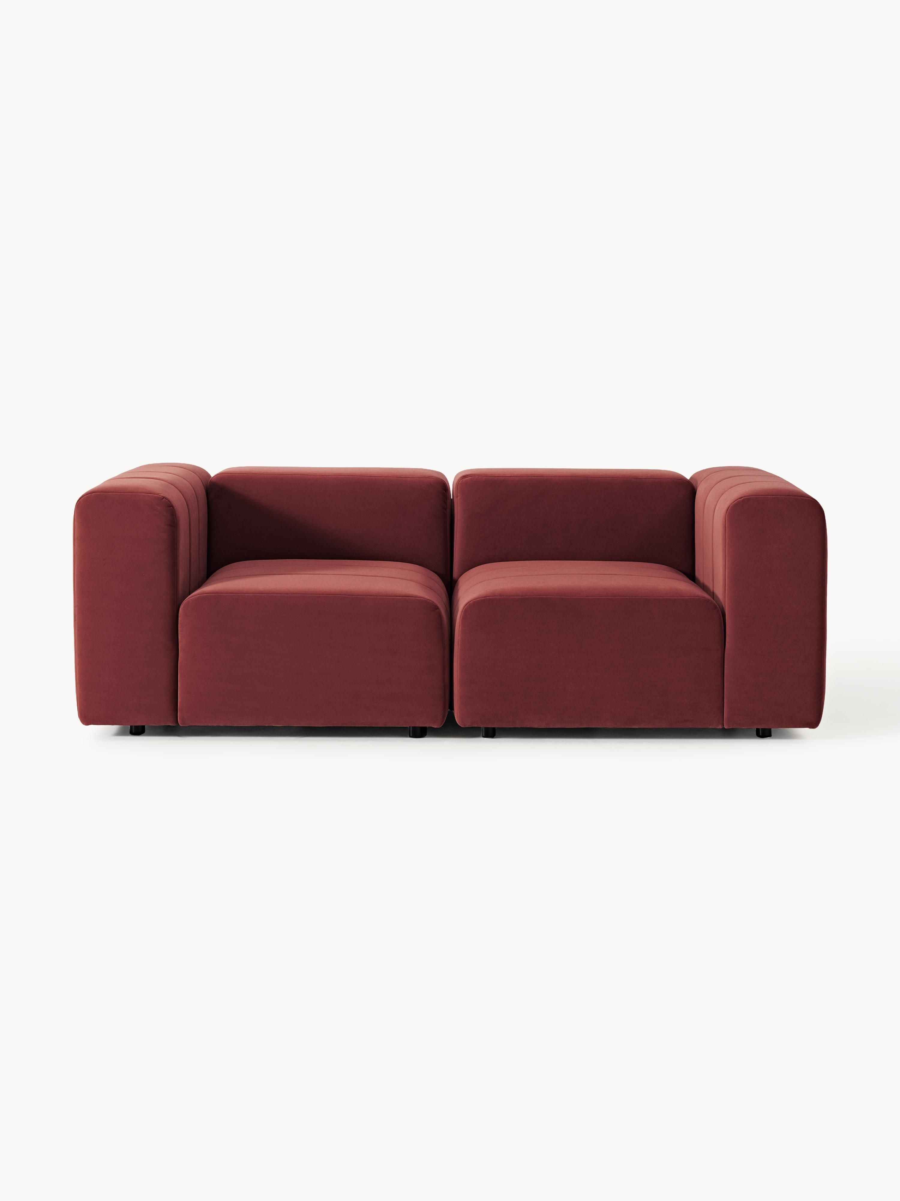 Gallery image 1 - Modular Velvet Sofa Lena (2-seater)