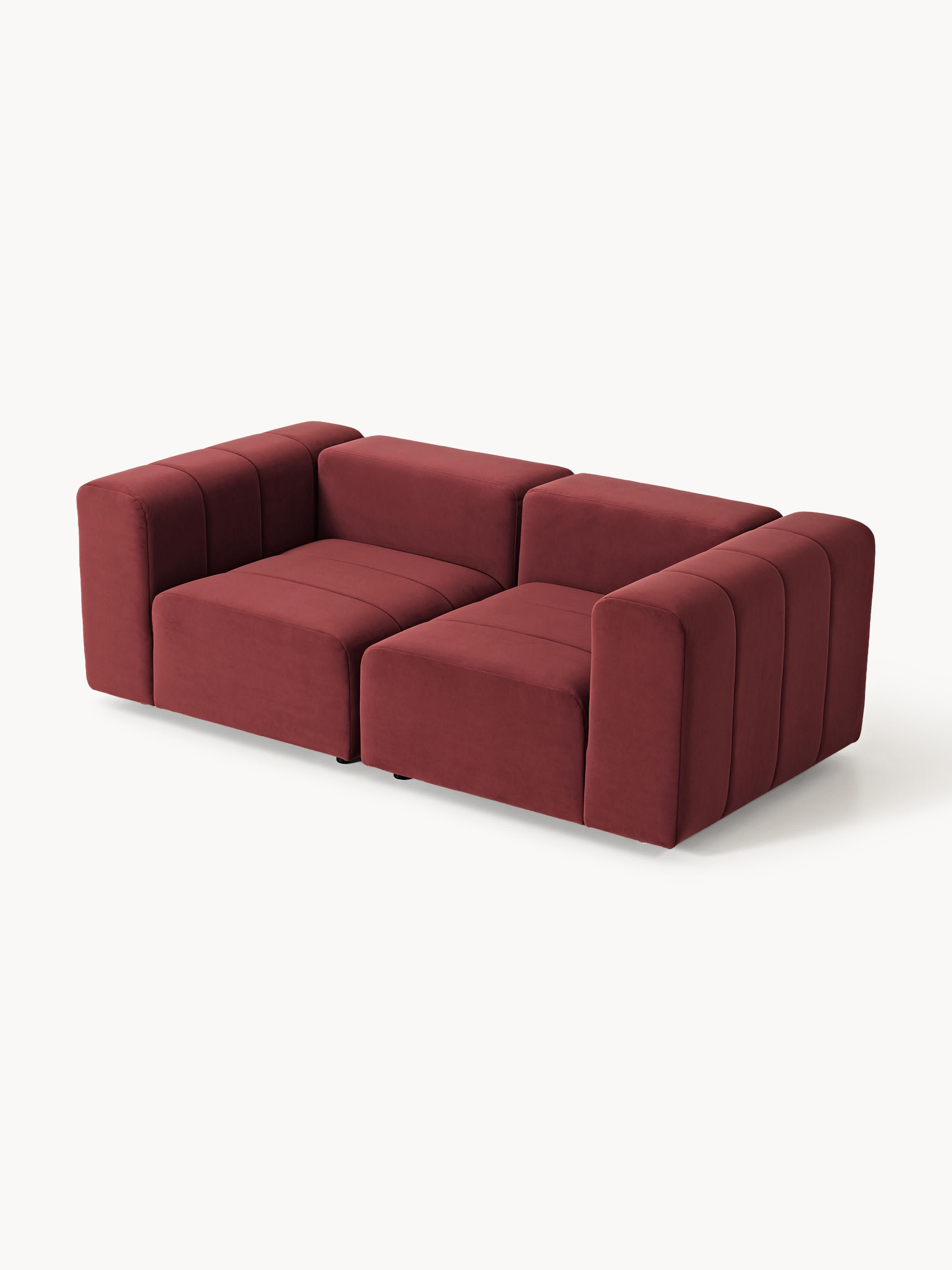 Lena Modular Velvet Sofa (2-seater)