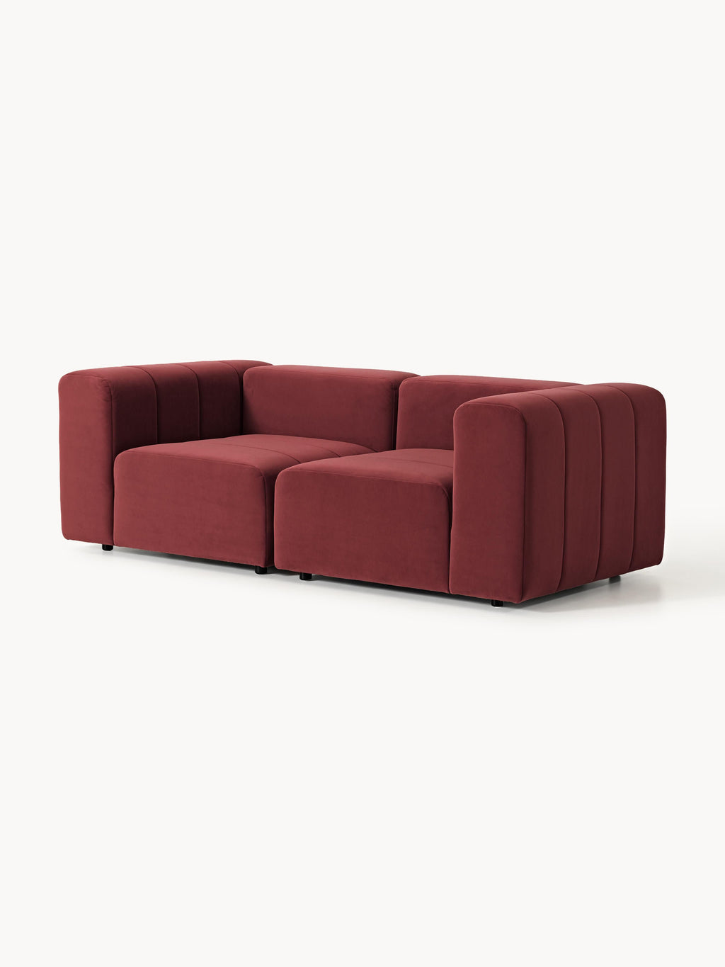 Lena Modular Velvet Sofa (2-seater)