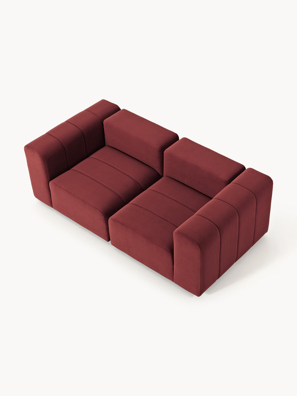 Lena Modular Velvet Sofa (2-seater)