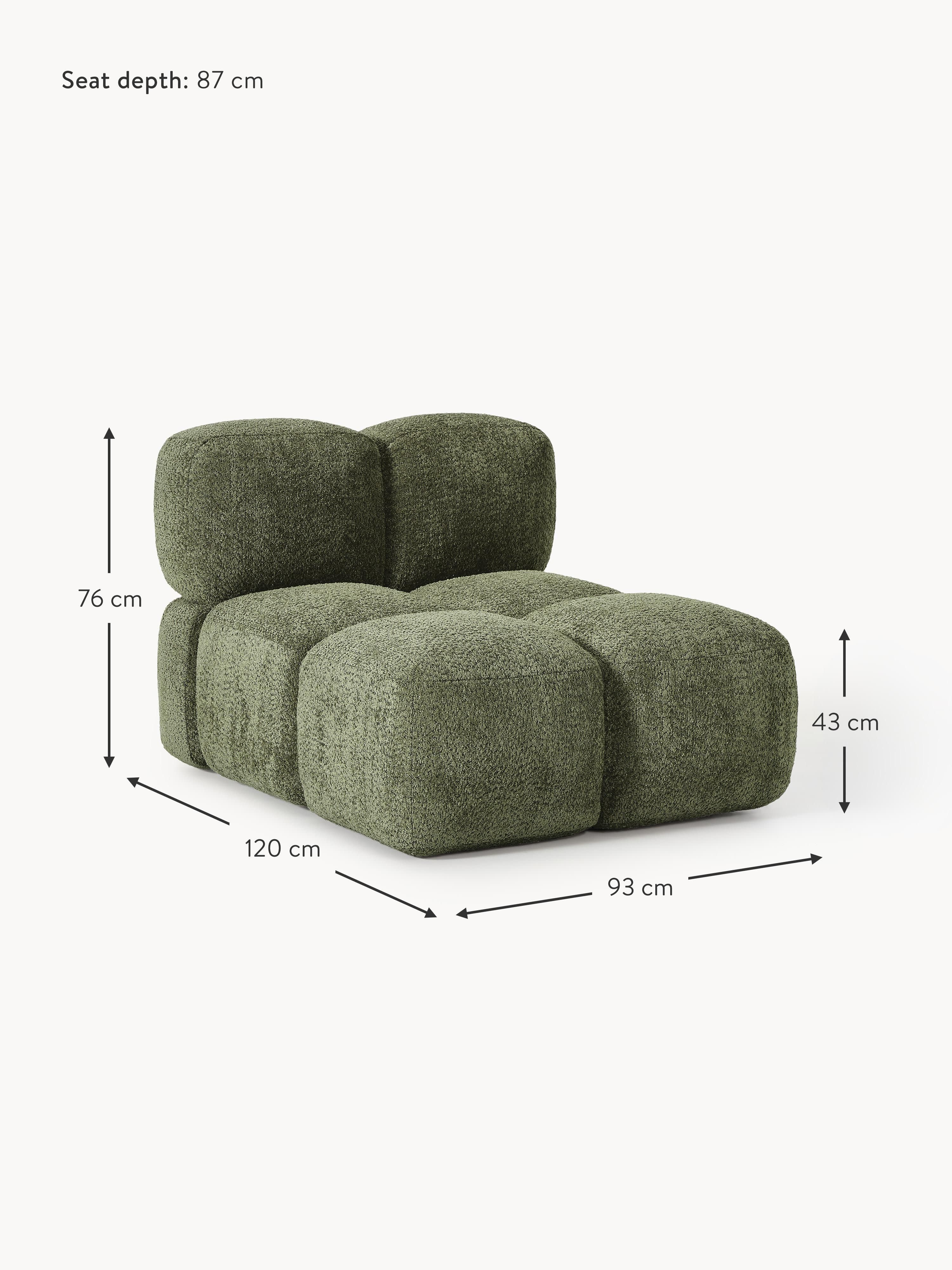 Tayla Teddy Bouclé Centre Module