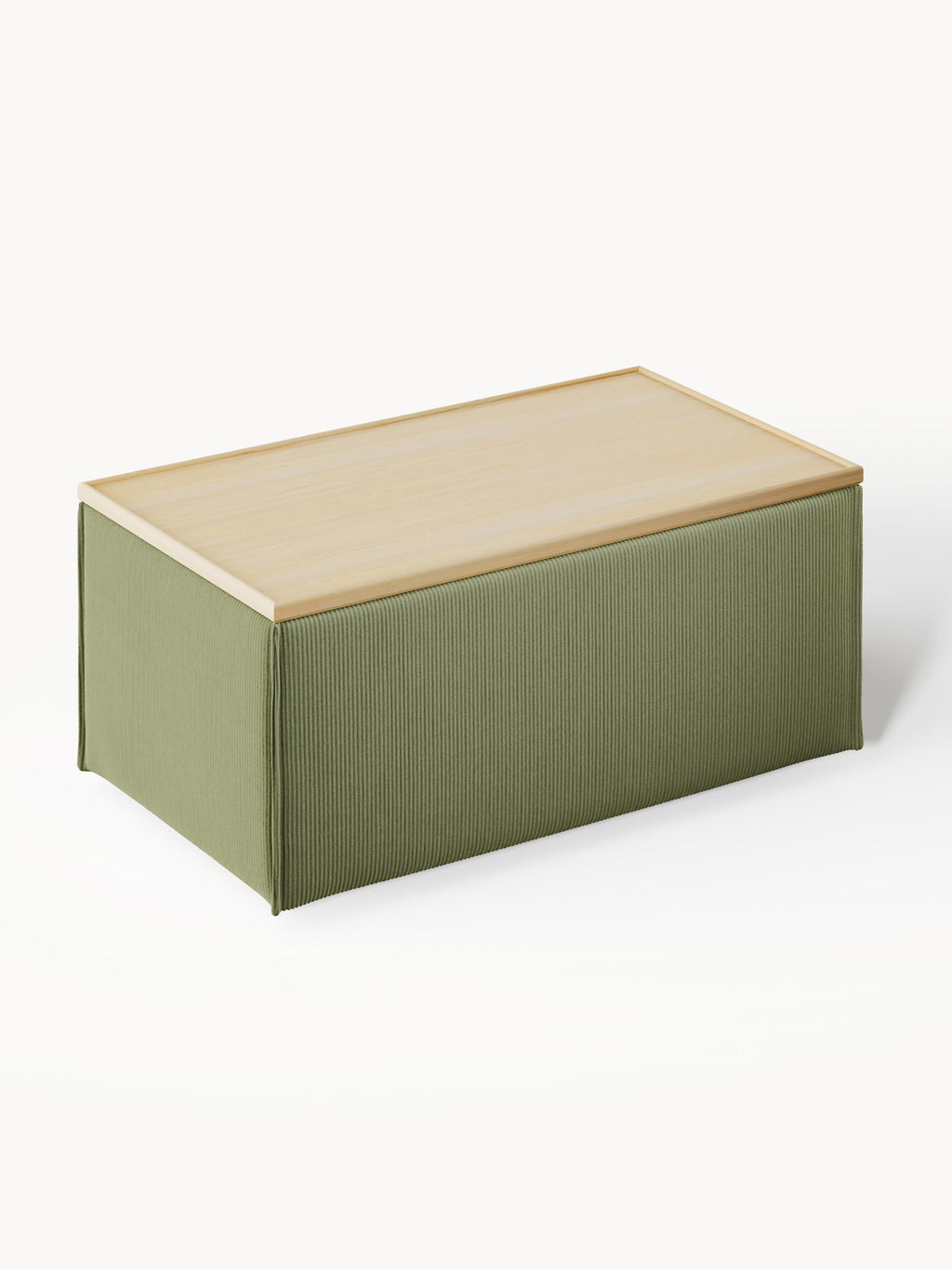 Lennon Corduroy Ottoman with Storage