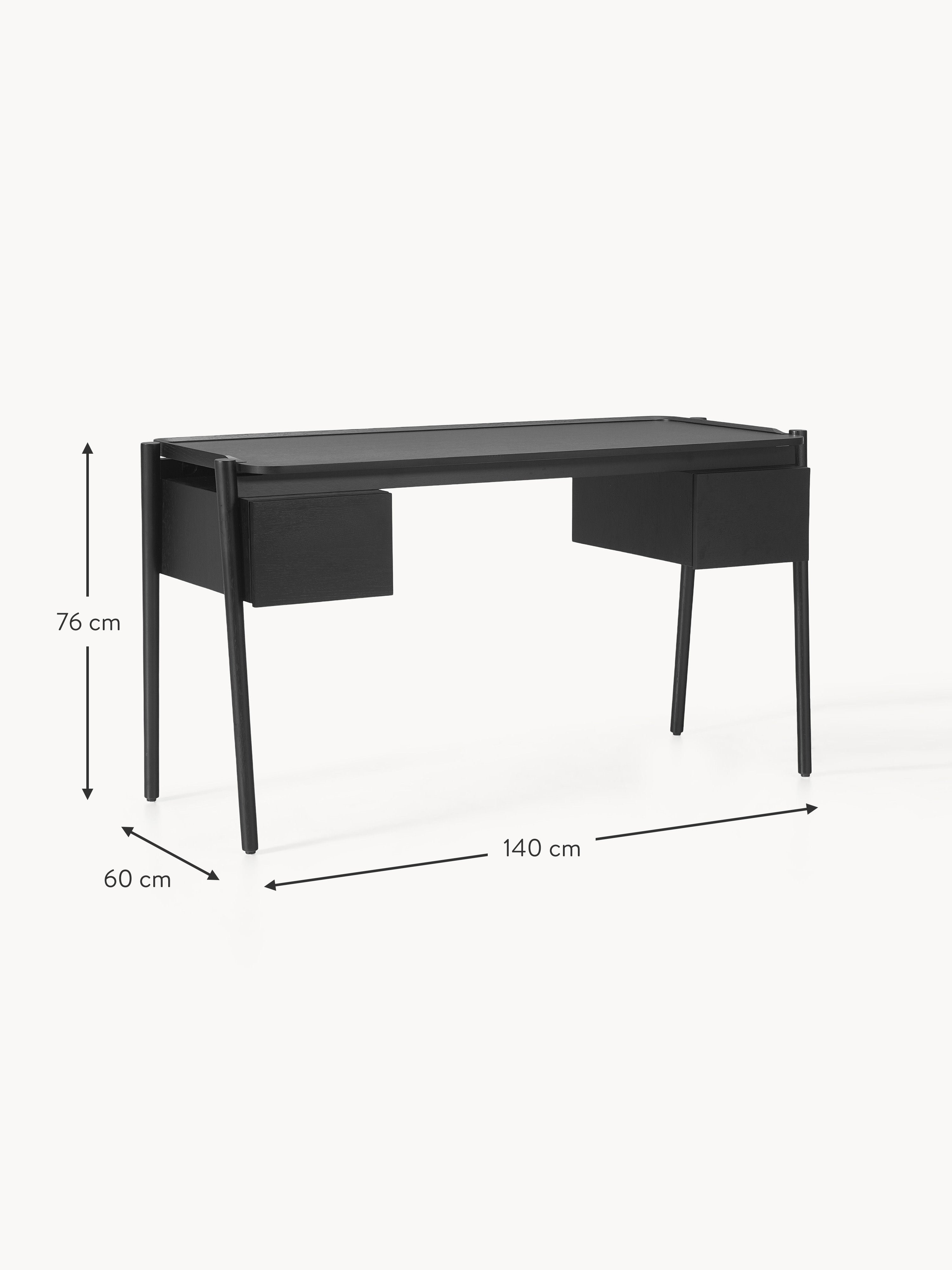 Libby Wooden Desk with Drawers