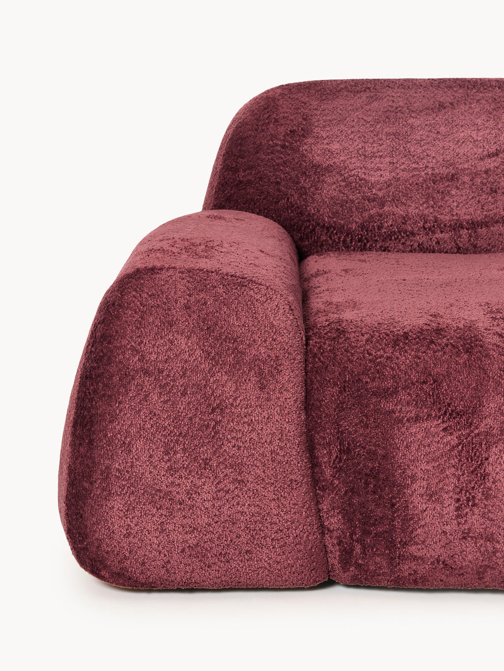 Wolke Teddy Bouclé Corner Module