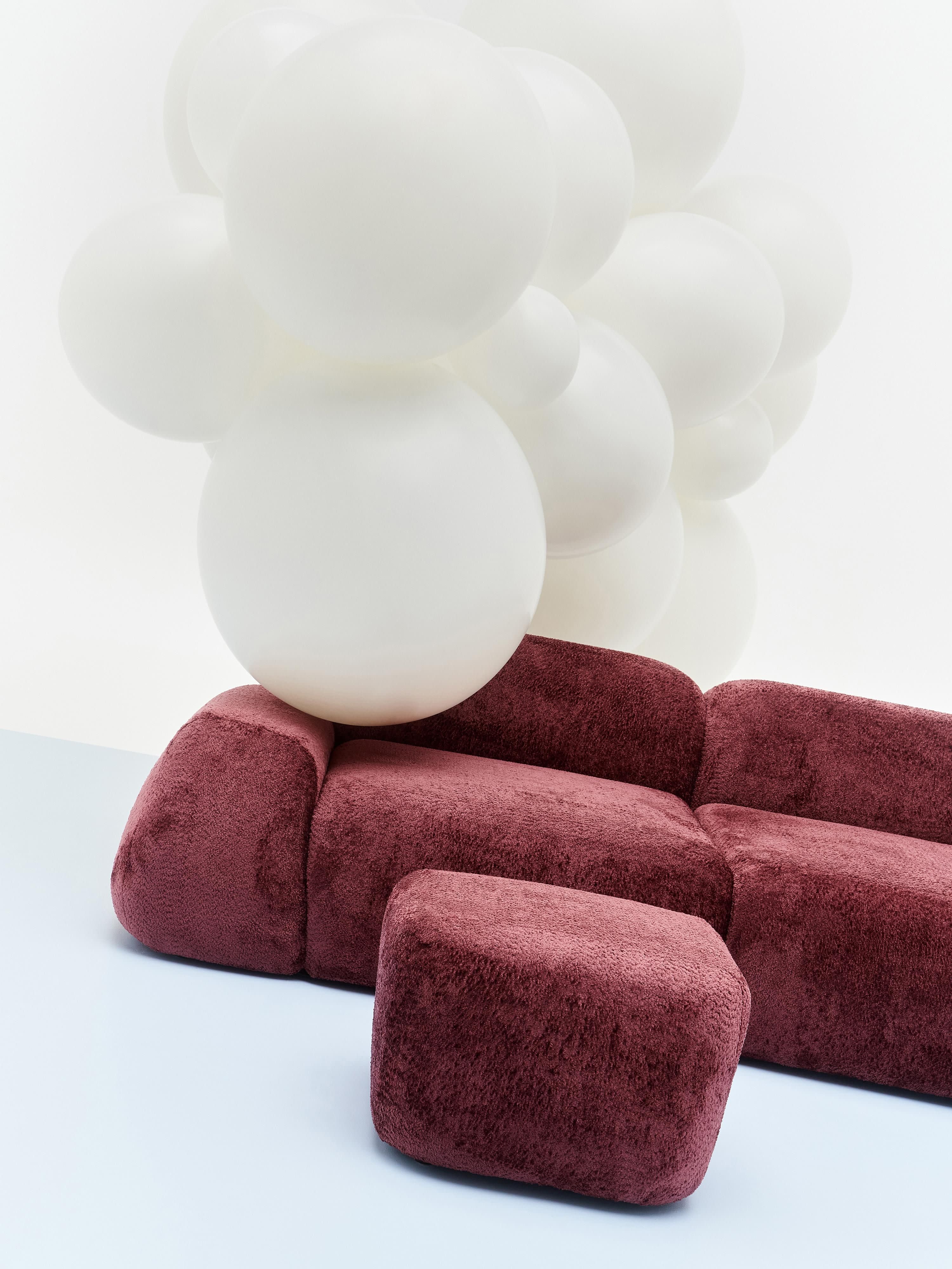Wolke Teddy Bouclé Corner Module