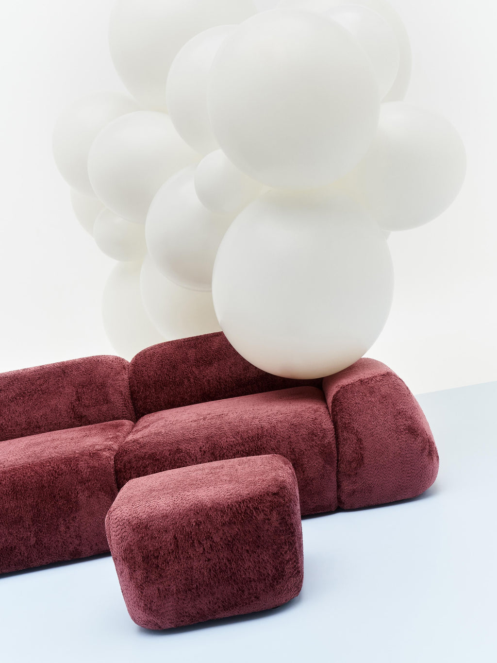 Wolke Teddy Bouclé Corner Module