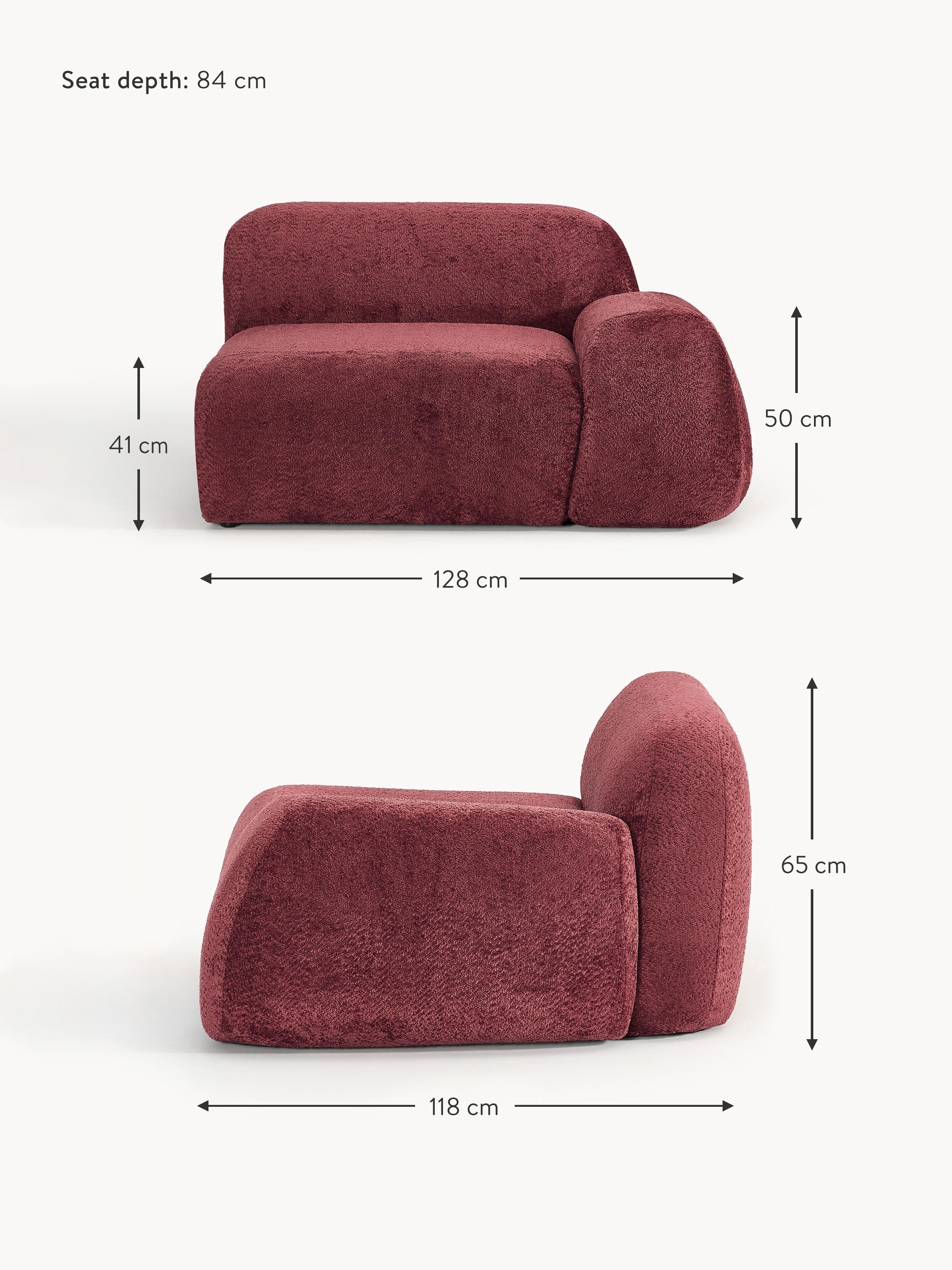 Wolke Teddy Bouclé Corner Module