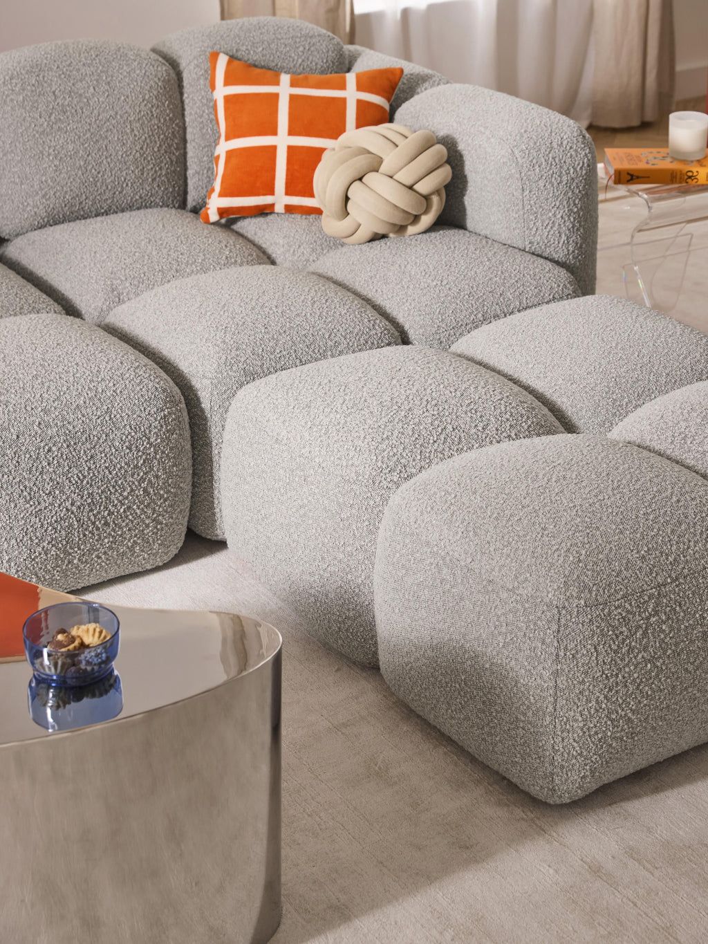 Tayla Bouclé Corner Module