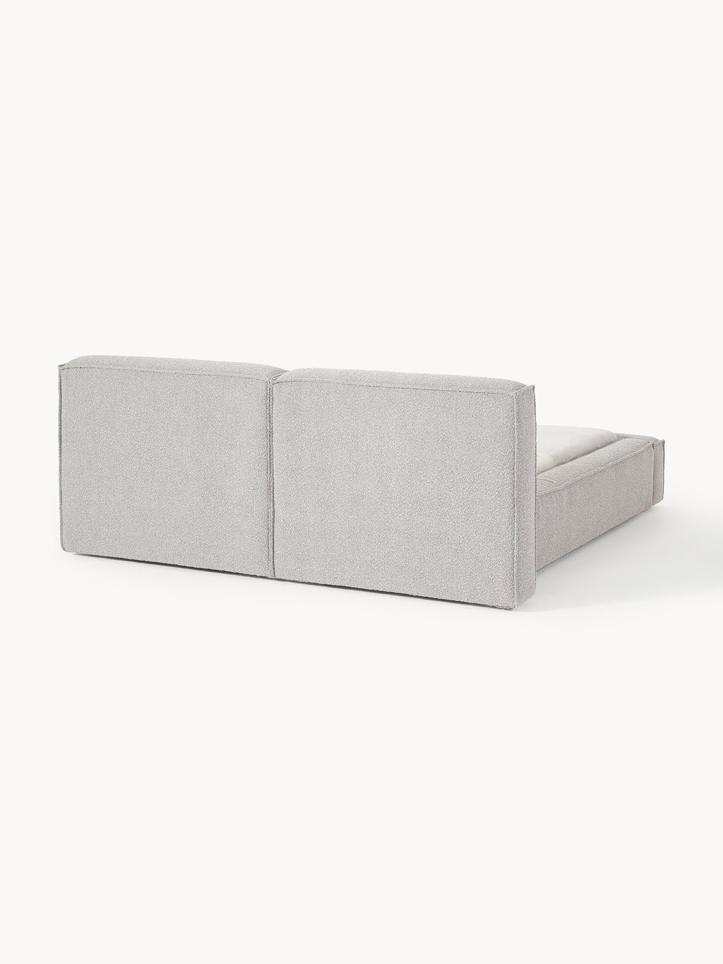 Lennon Upholstered Bouclé Bed with Storage Space