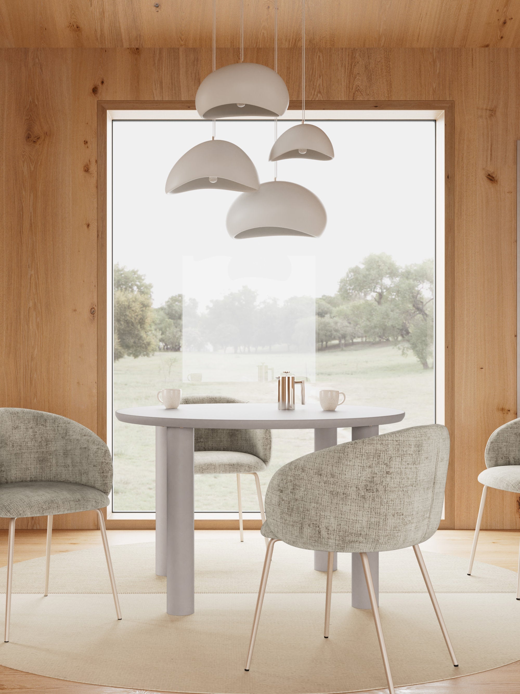 Magee Round Dining Table, Ø 120 cm