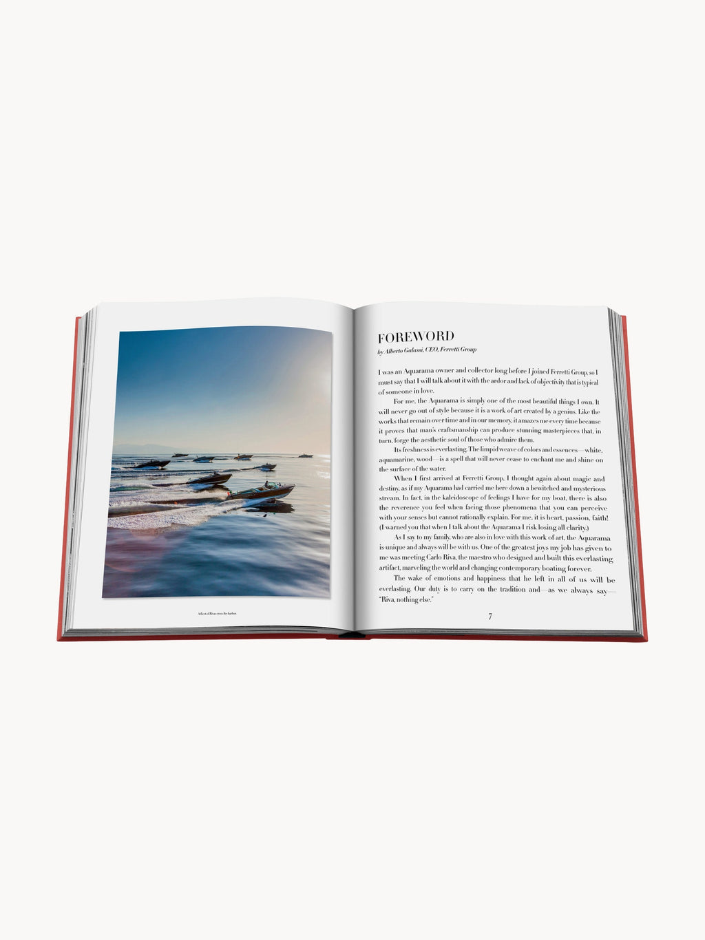 Aquarama Coffee Table Book Riva