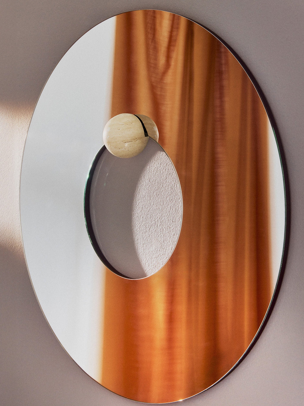 Castellum Round Wall Mirror