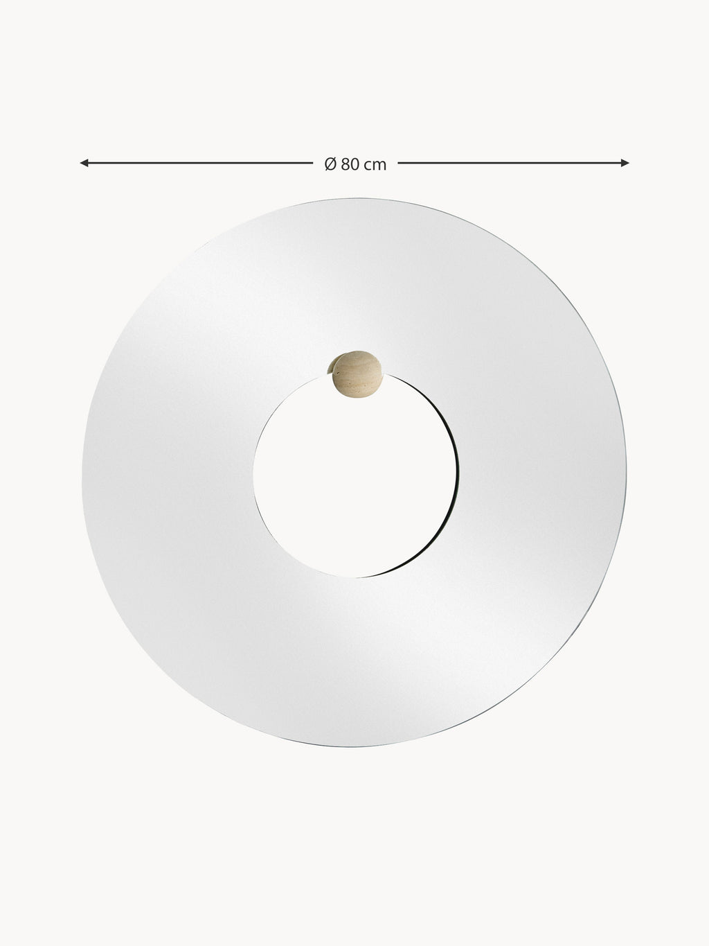 Castellum Round Wall Mirror