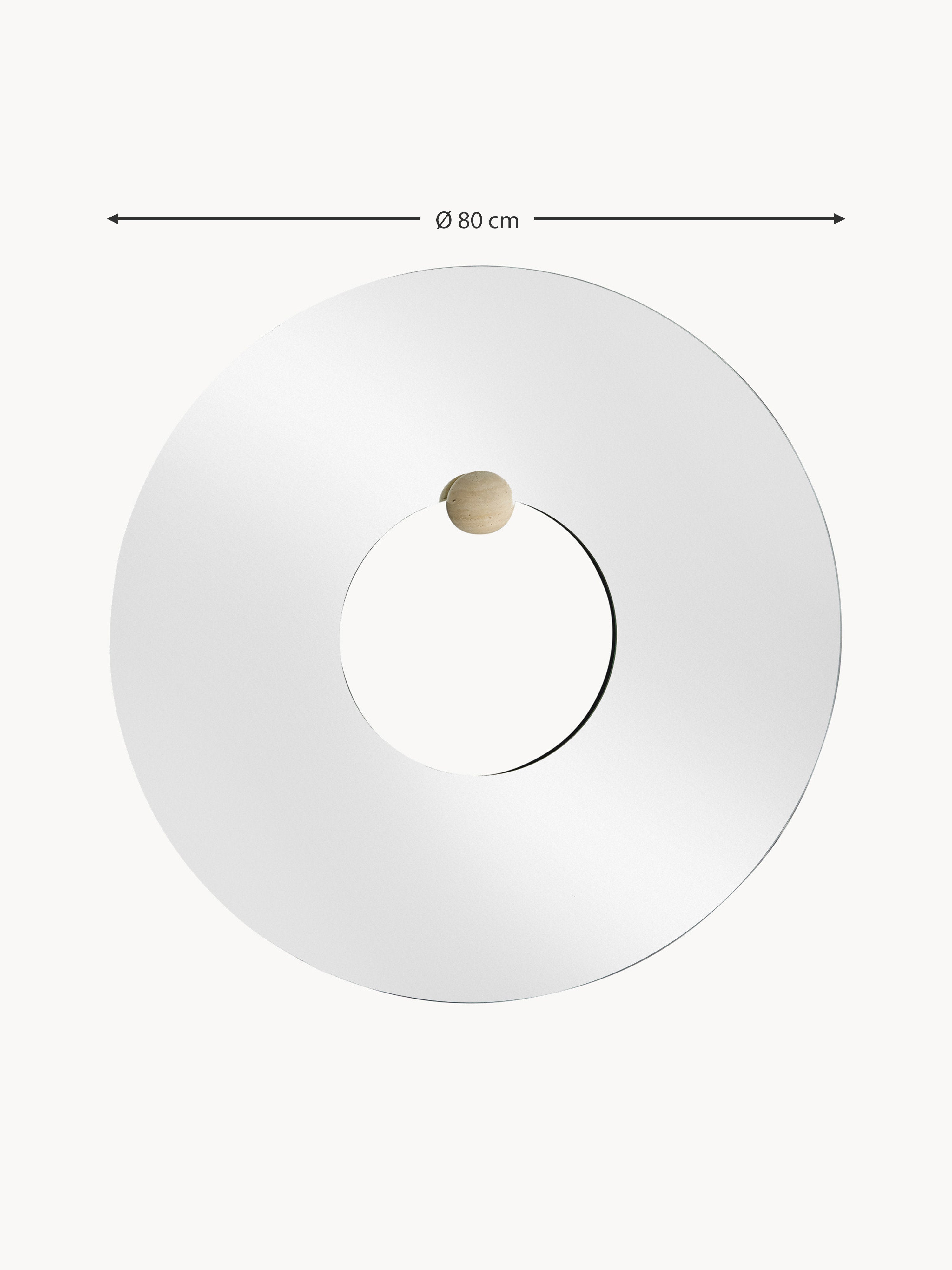 Castellum Round Wall Mirror