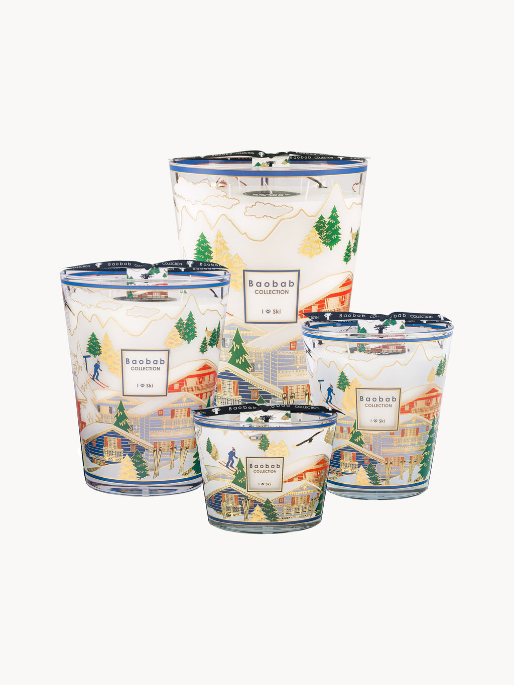 Ski Scented Candle I Love (Fig Leaf, Iris & Musk)