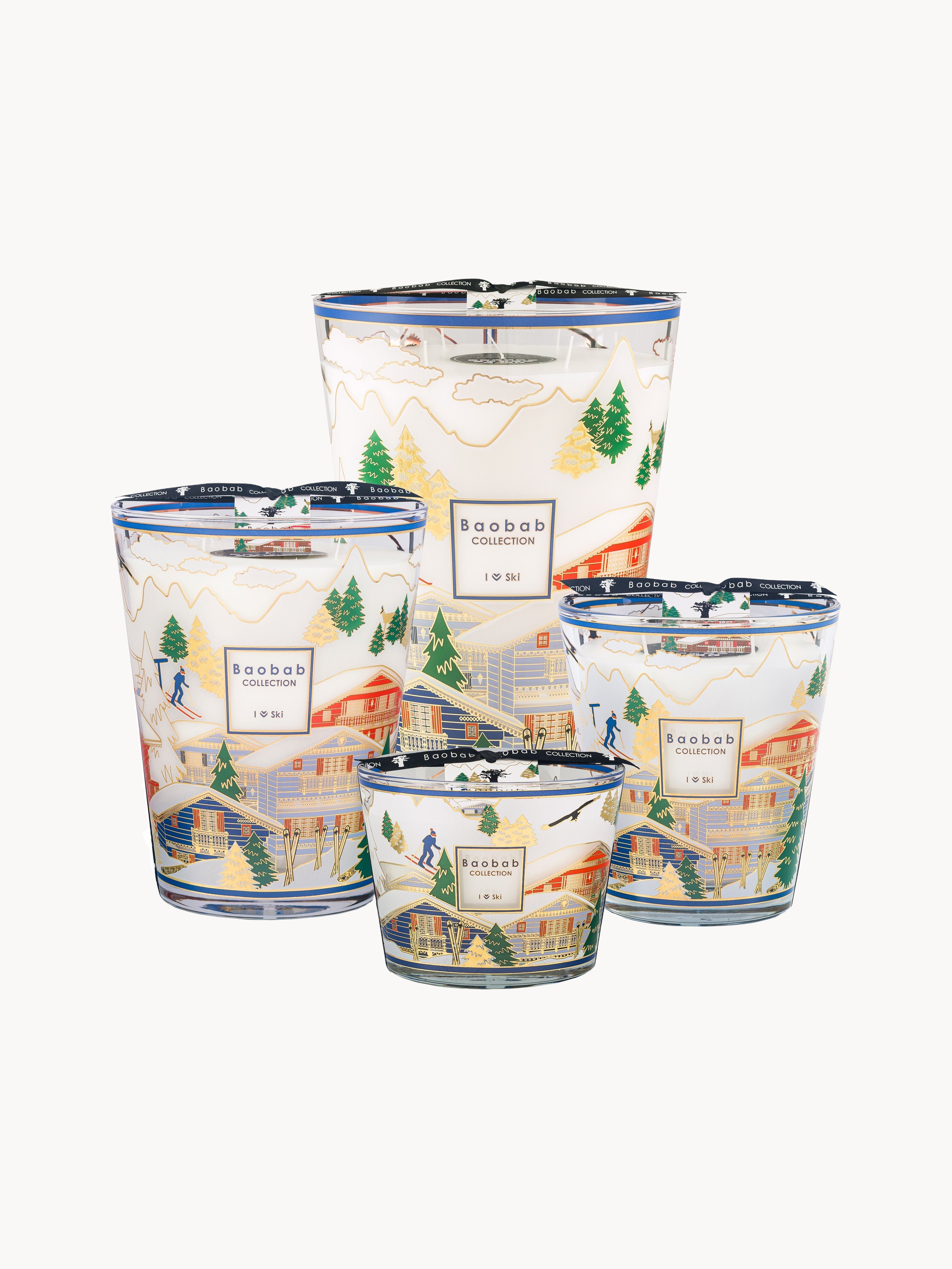 Ski Scented Candle I Love (Fig Leaf, Iris & Musk)