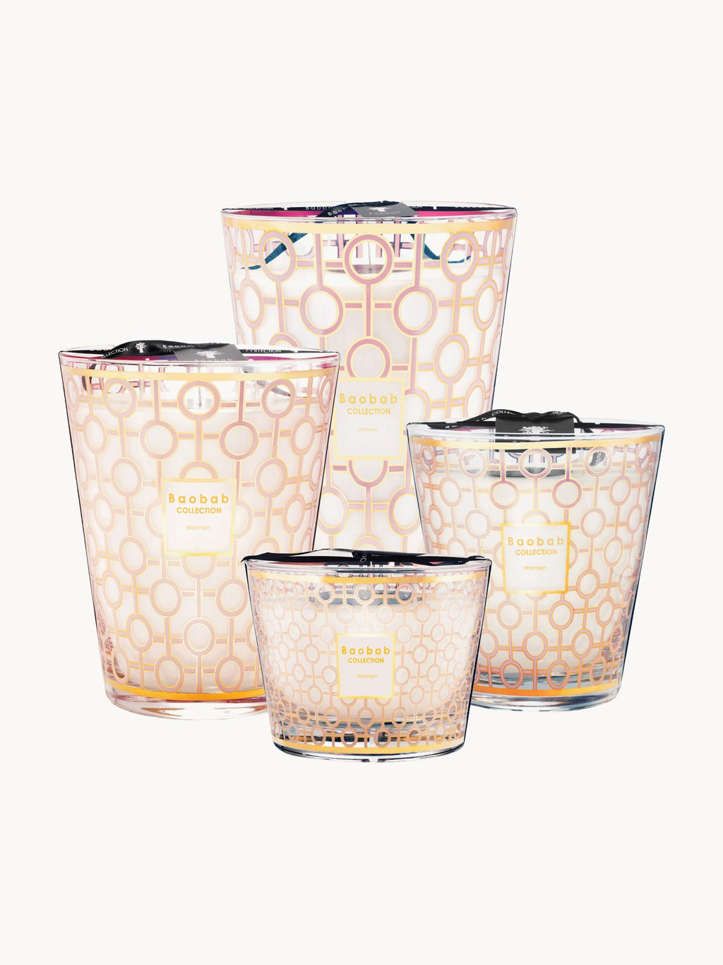 Women Five-Wick Scented Candle (Magnolia, Rose, Musk)