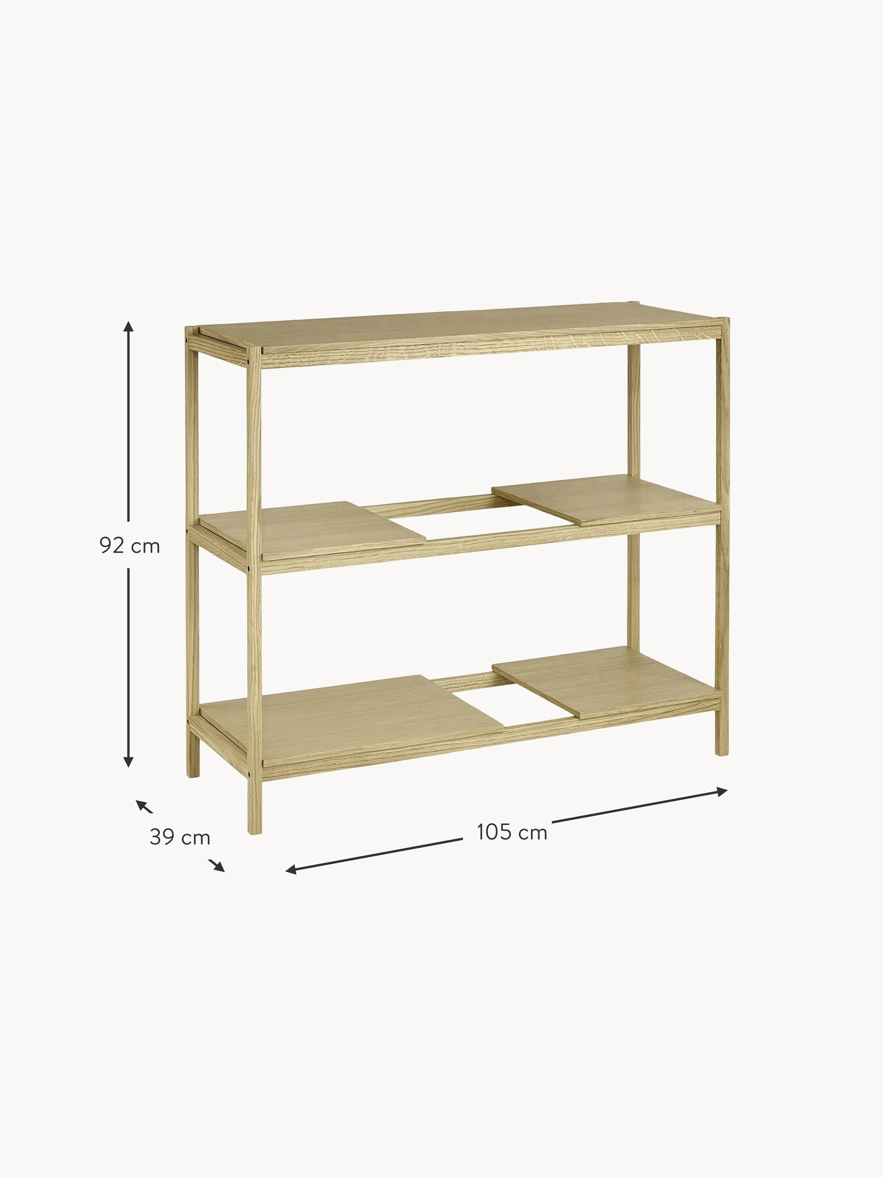 Sukoya Wooden Shelving Unit