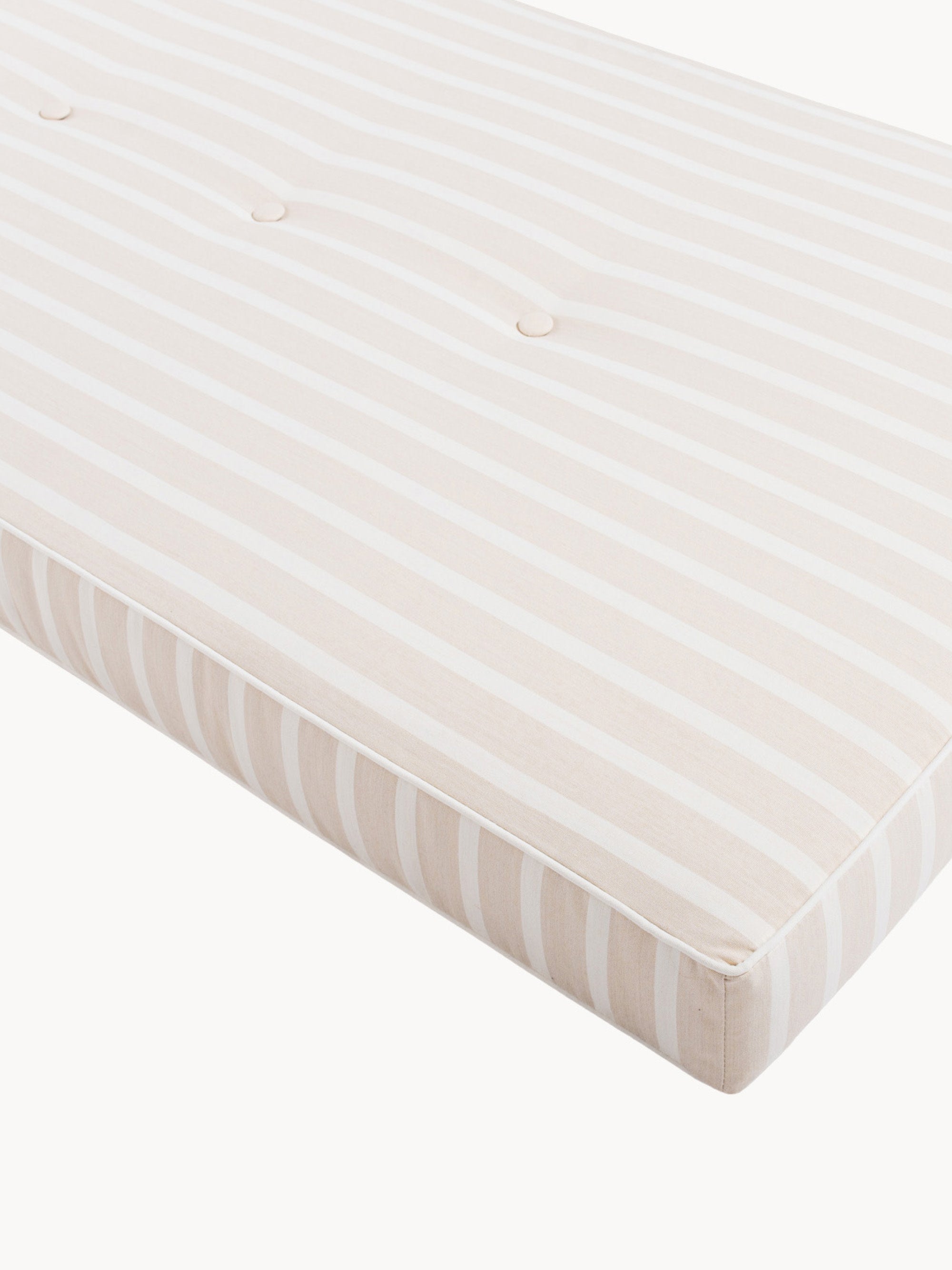 Slip Lounger Seat Cushion Cover with Stripes