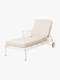 Gallery image 1 - Lounger Seat Cushion Cover Slip with Stripes