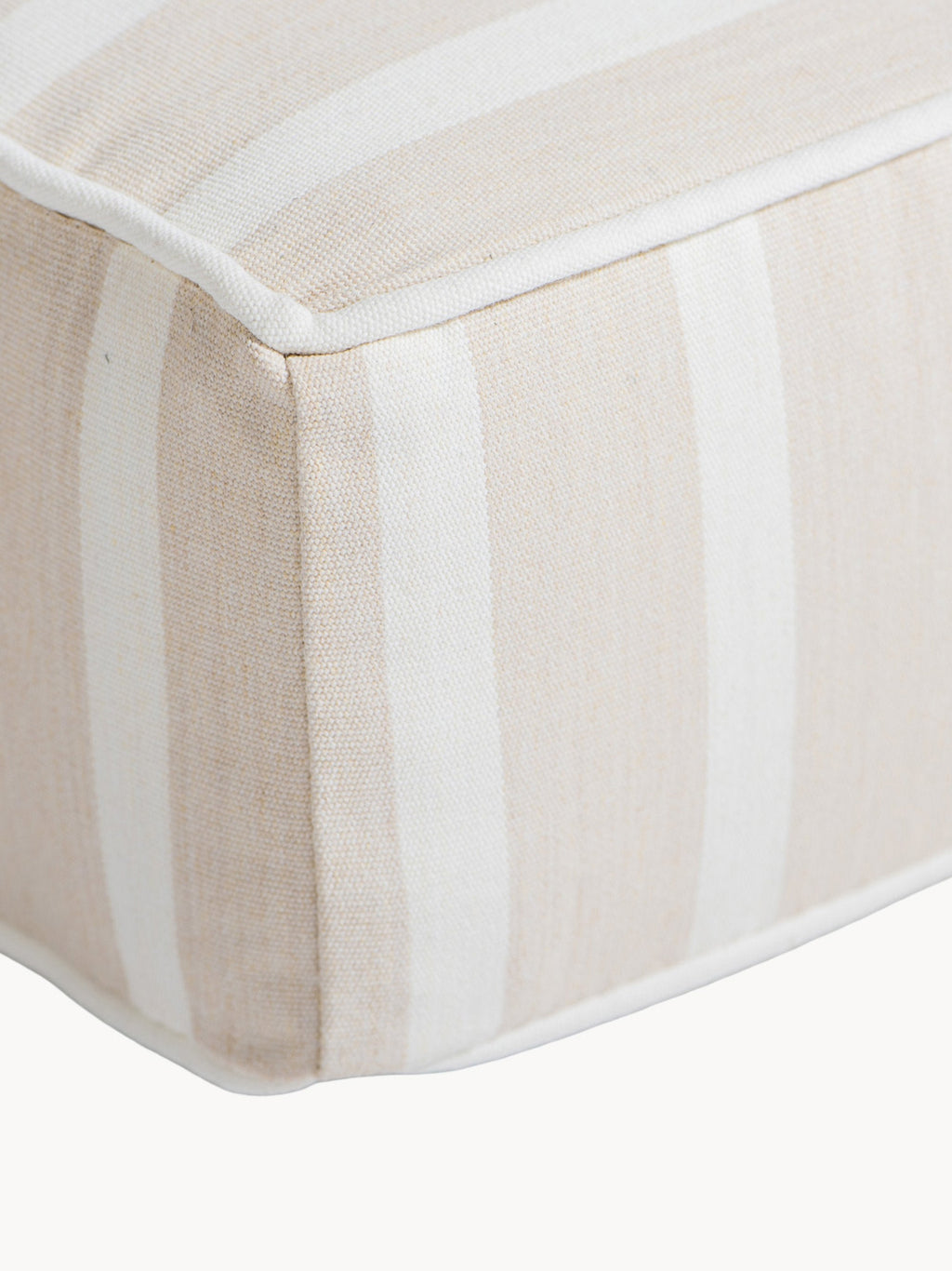 Slip Lounger Seat Cushion Cover with Stripes