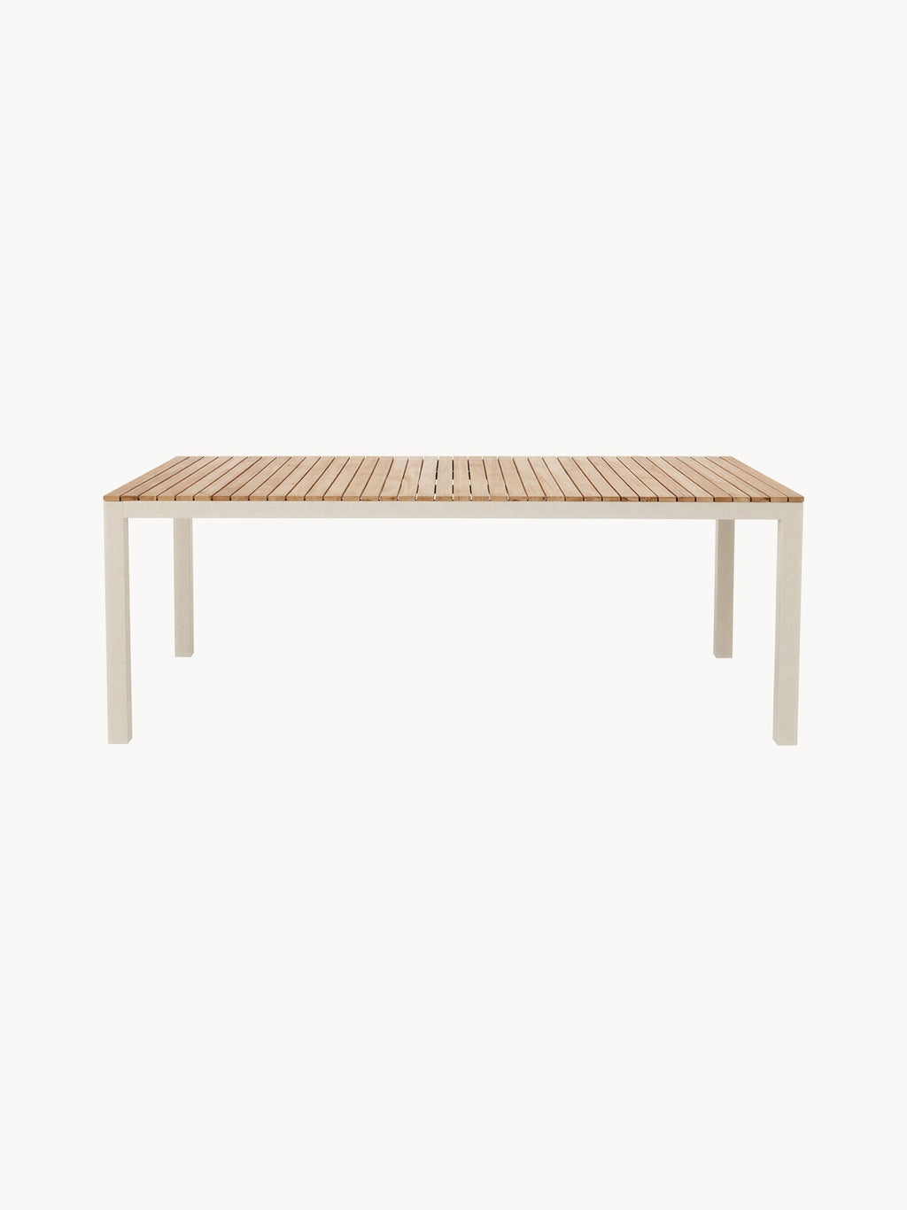 Mood Teak Wood Garden Table, 208 x 100 cm