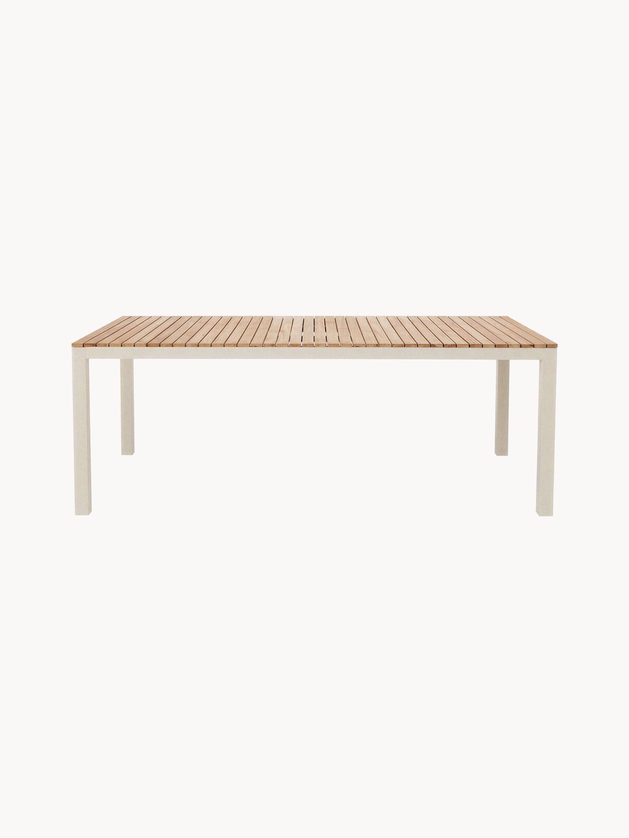 Mood Teak Wood Garden Table, 208 x 100 cm