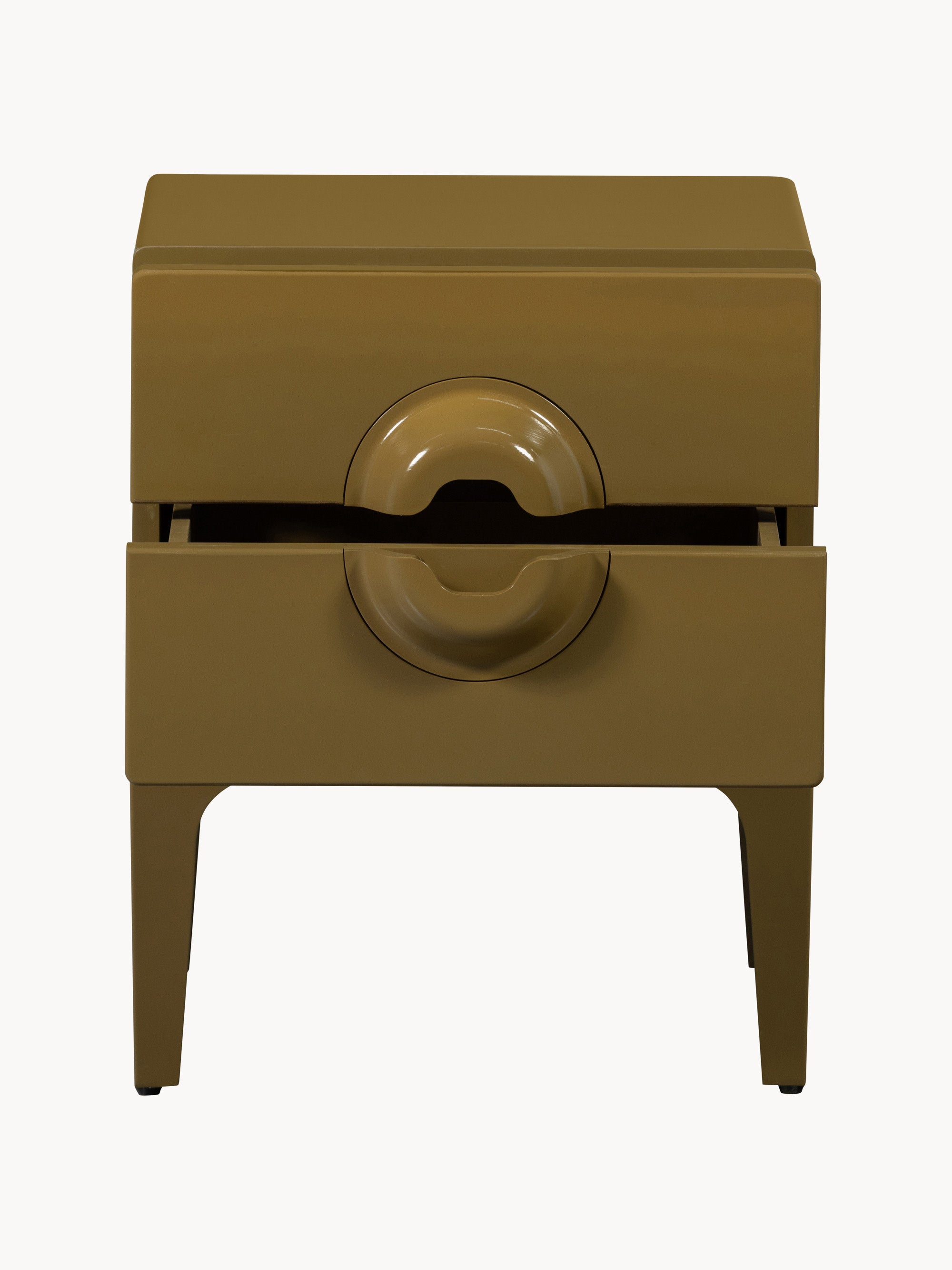 Merge Eucalyptus Wood Bedside Table