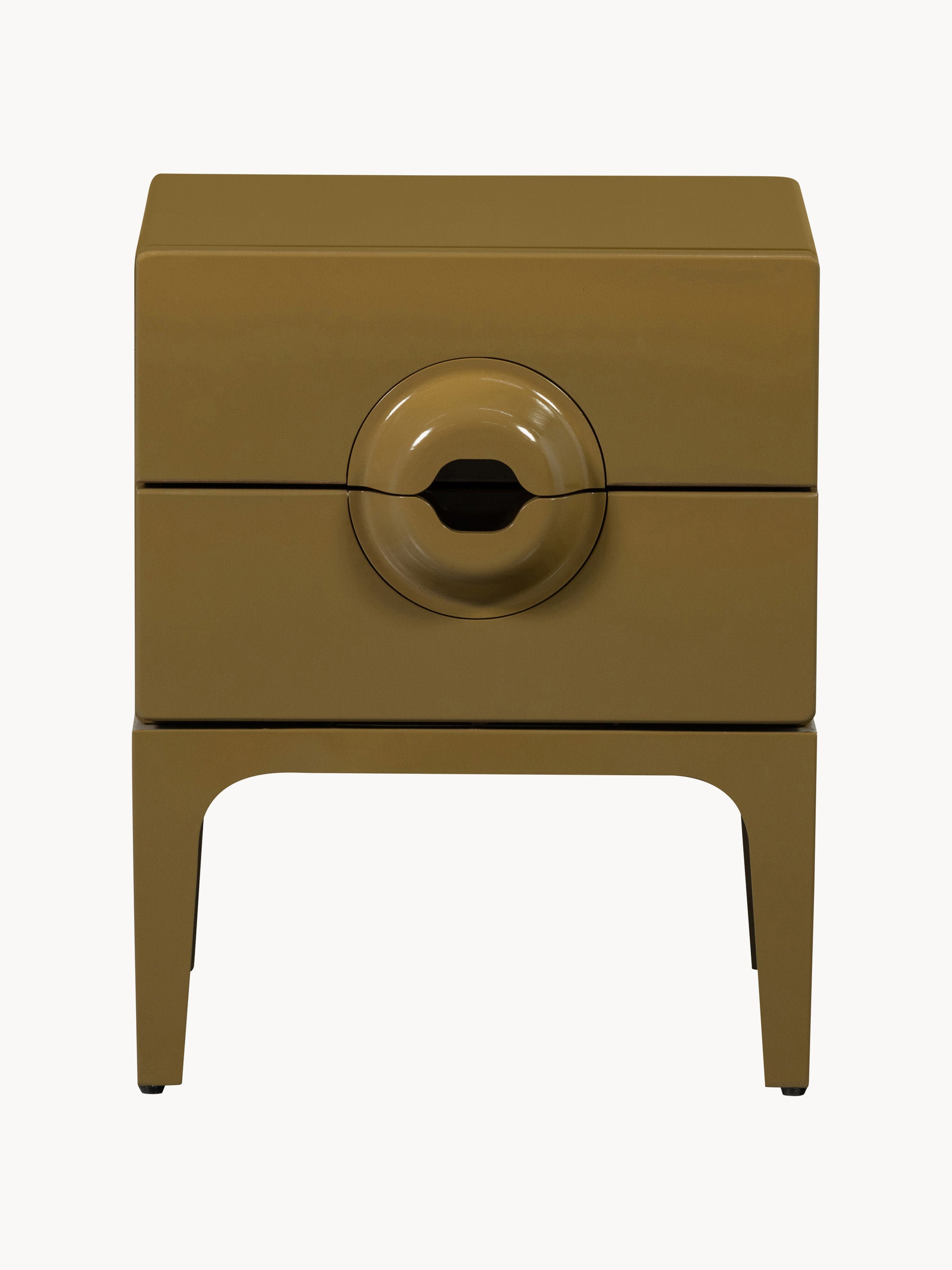 Merge Eucalyptus Wood Bedside Table