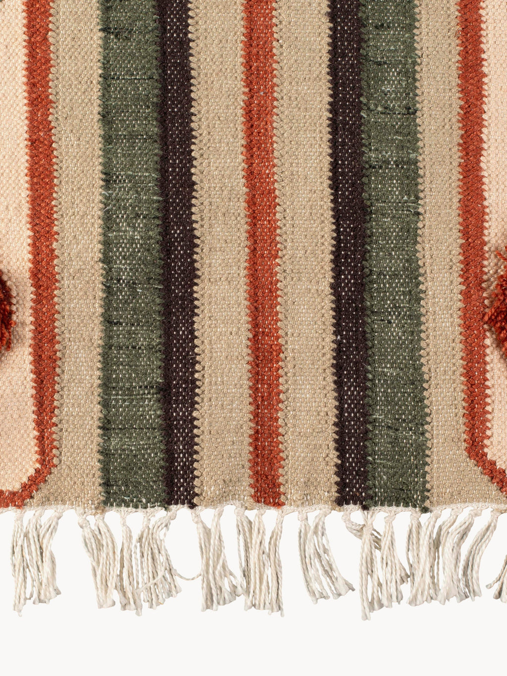 Haydon Hand-Woven High-Pile Rug with Tassels